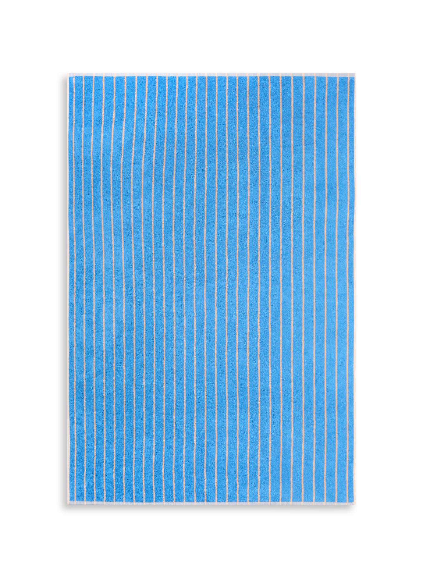 Striped organic cotton beach towel AU PRINTEMPS PARIS MAISON