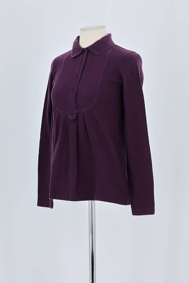 Polo shirt LACOSTE - SECONDE MAIN Purple