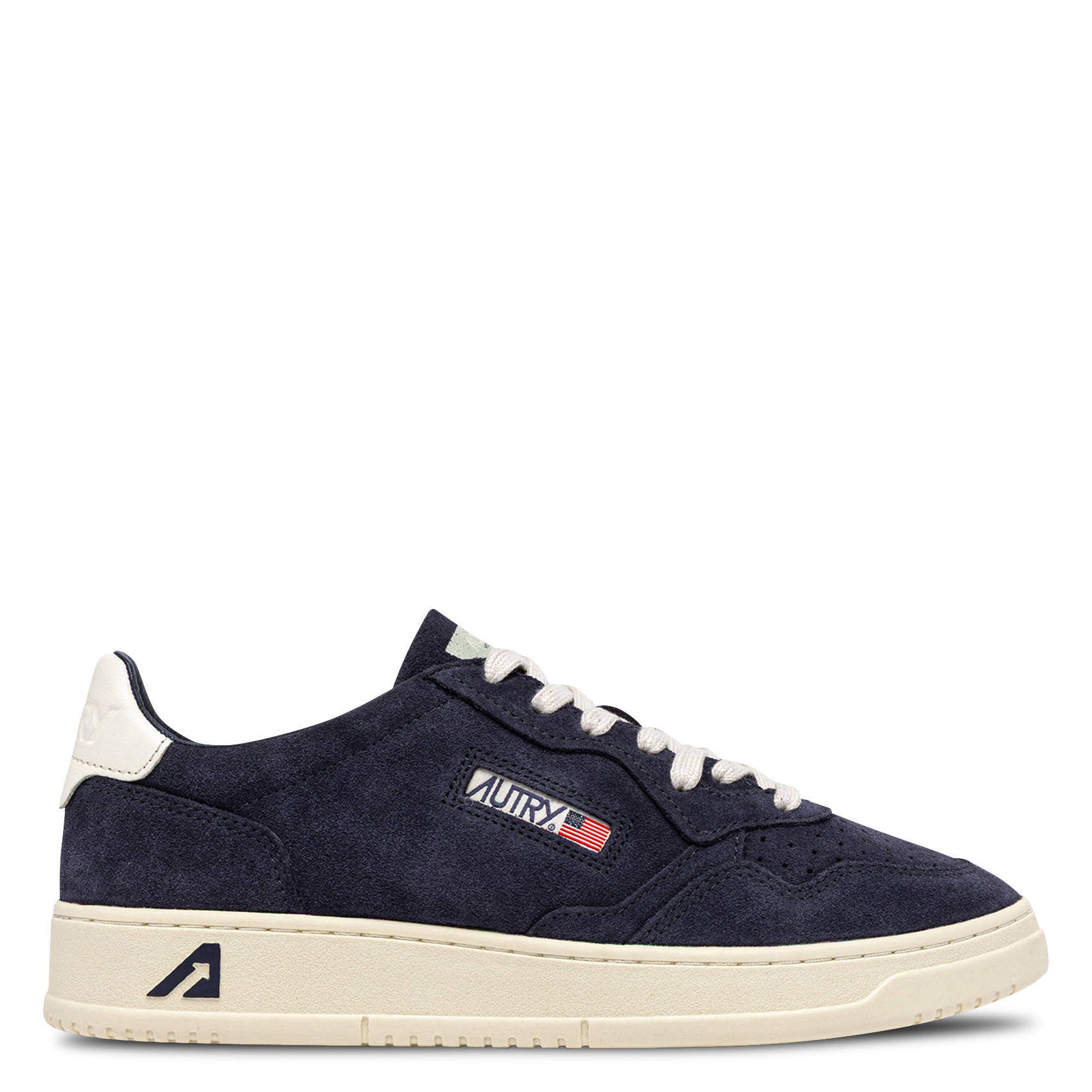 Niedrige Sneaker aus Veloursleder AUTRY Blau