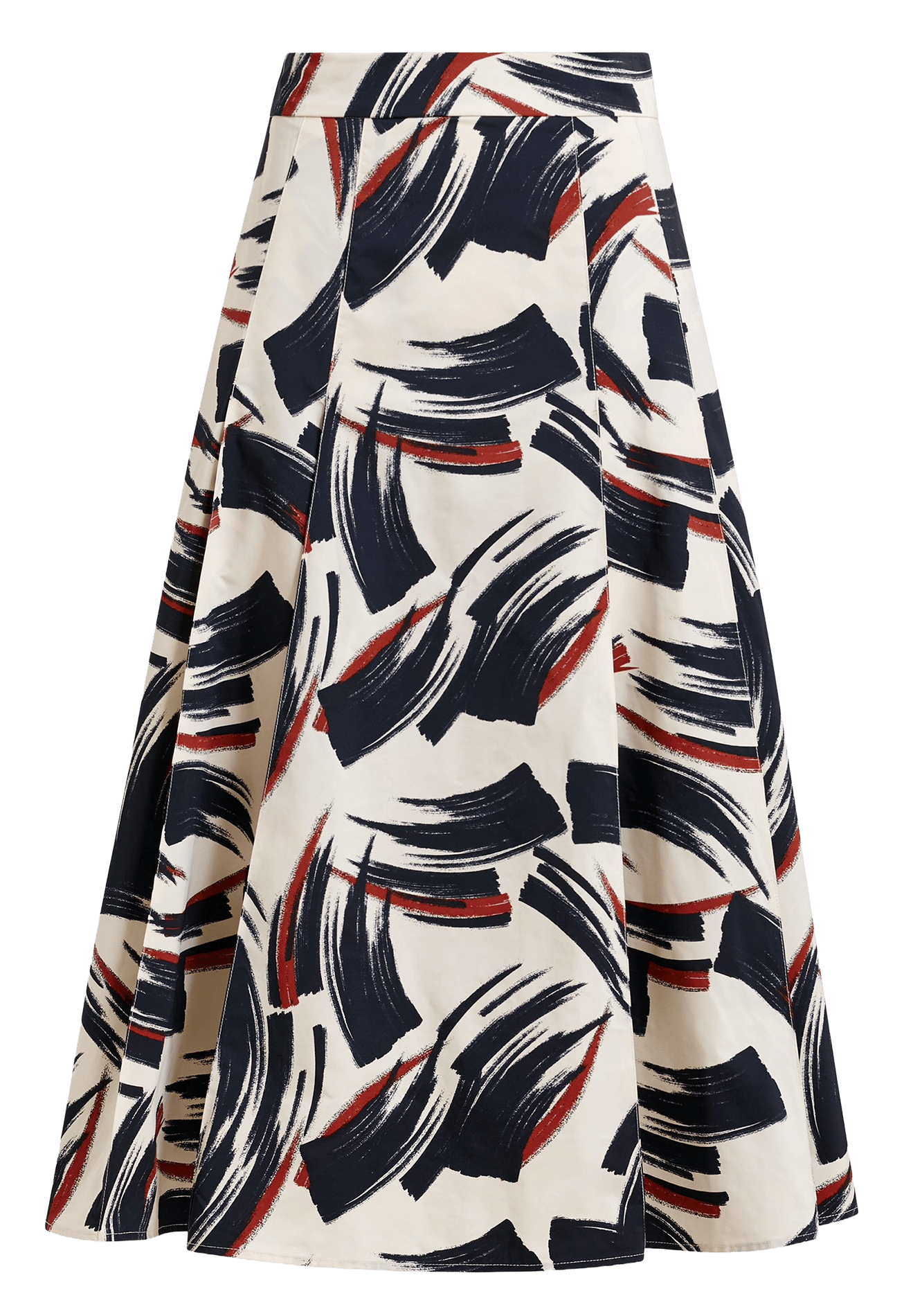 Jupe midi trapèze ESSENTIEL ANTWERP Multicolore