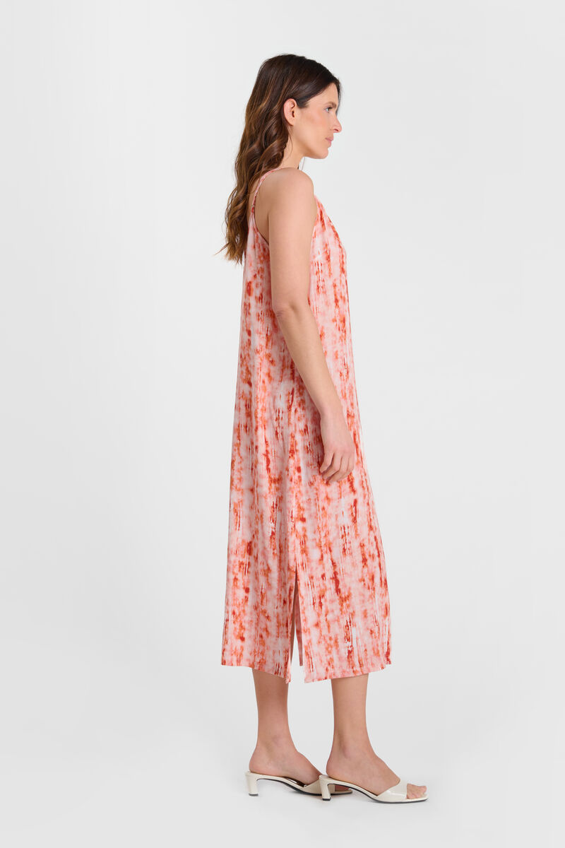Long straight dress LE TEMPS DES CERISES Pink