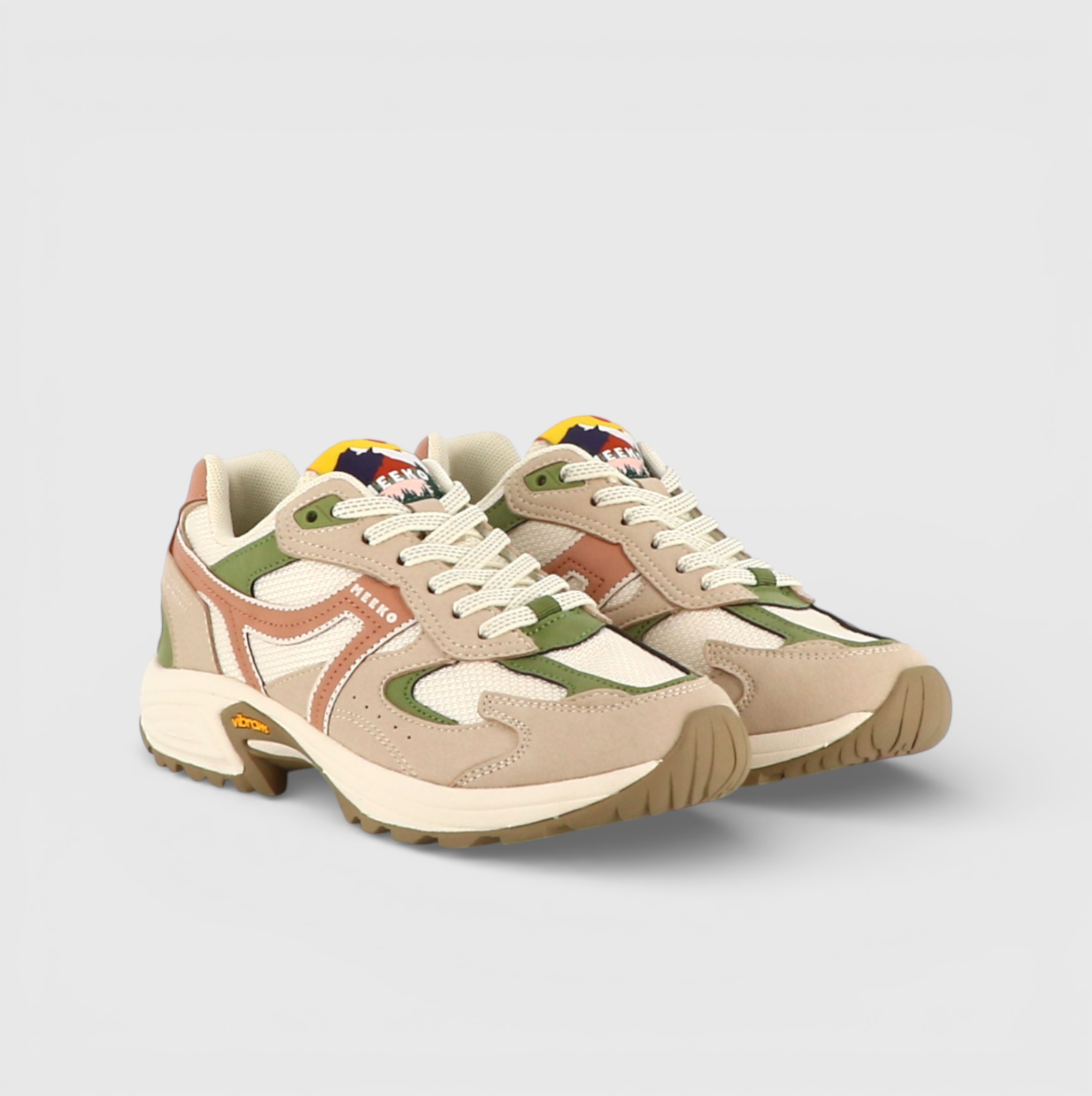 Baskets techniques et durables MEEKO Vert