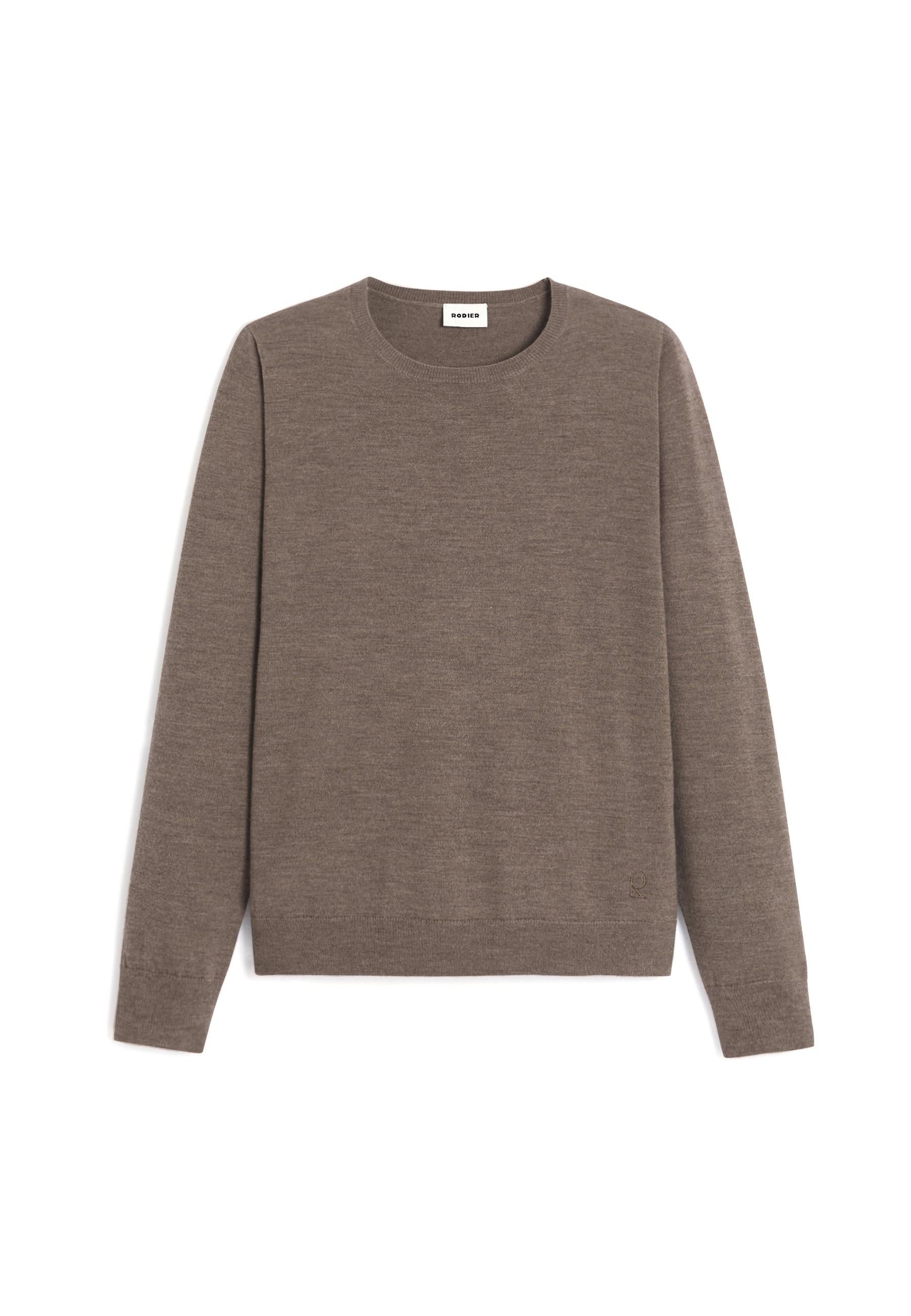 Merino wool sweater RODIER Brown