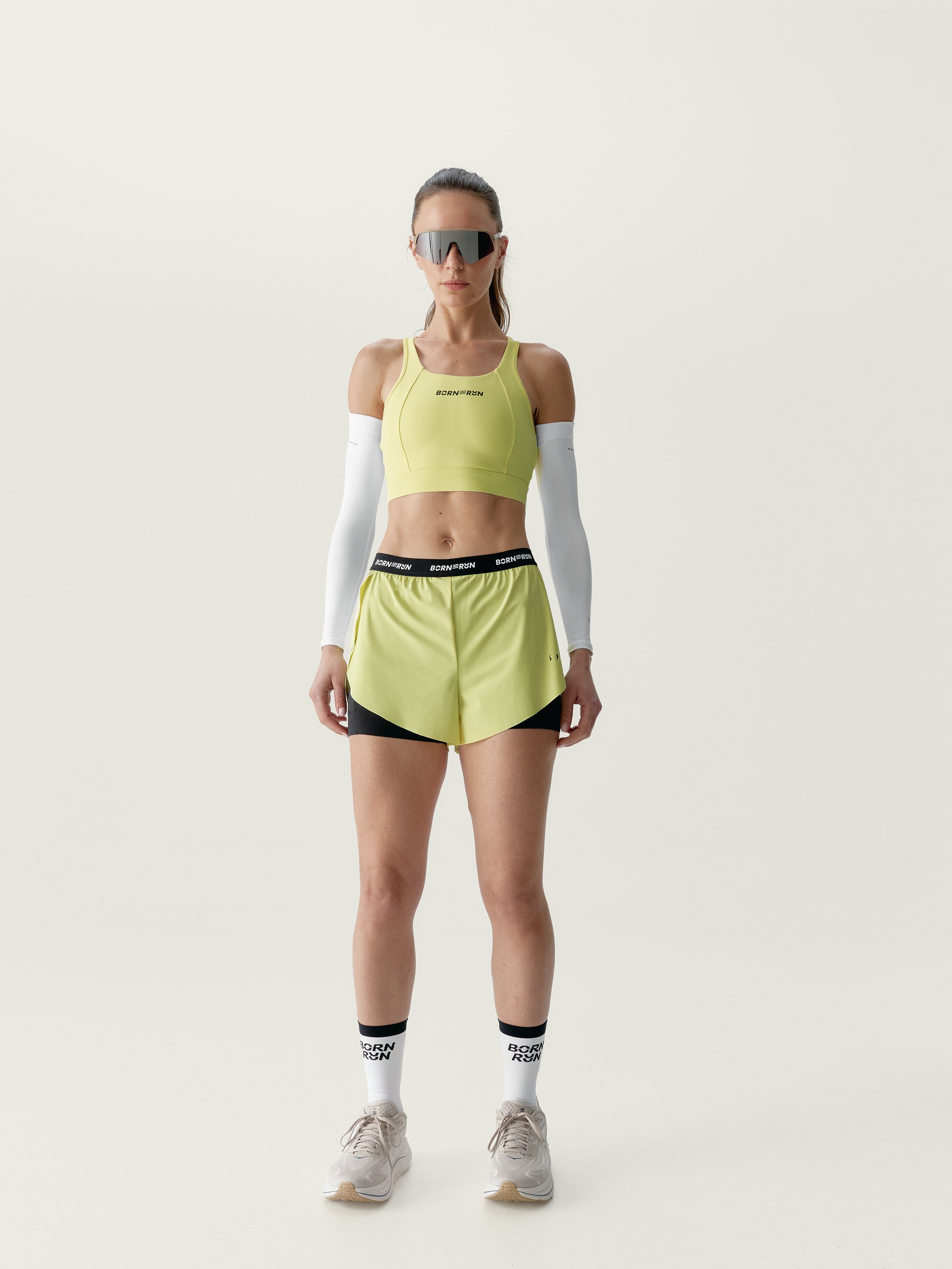High-impact sports bra VOLTRUN BORN Yellow