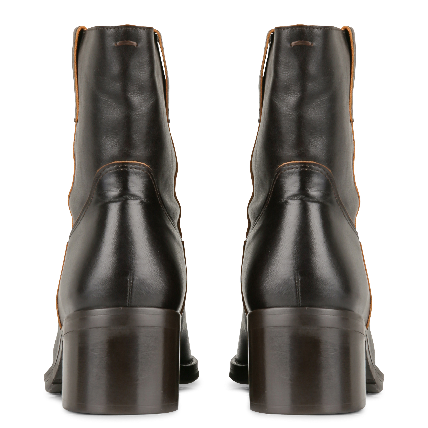 Bottines en cuir velours BILLI BI Marron