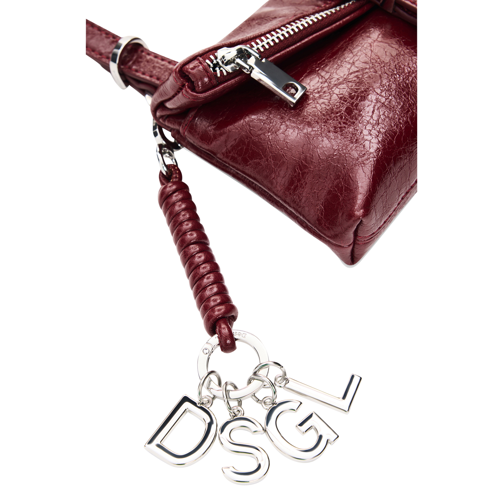 Shoulder bag DESIGUAL Red