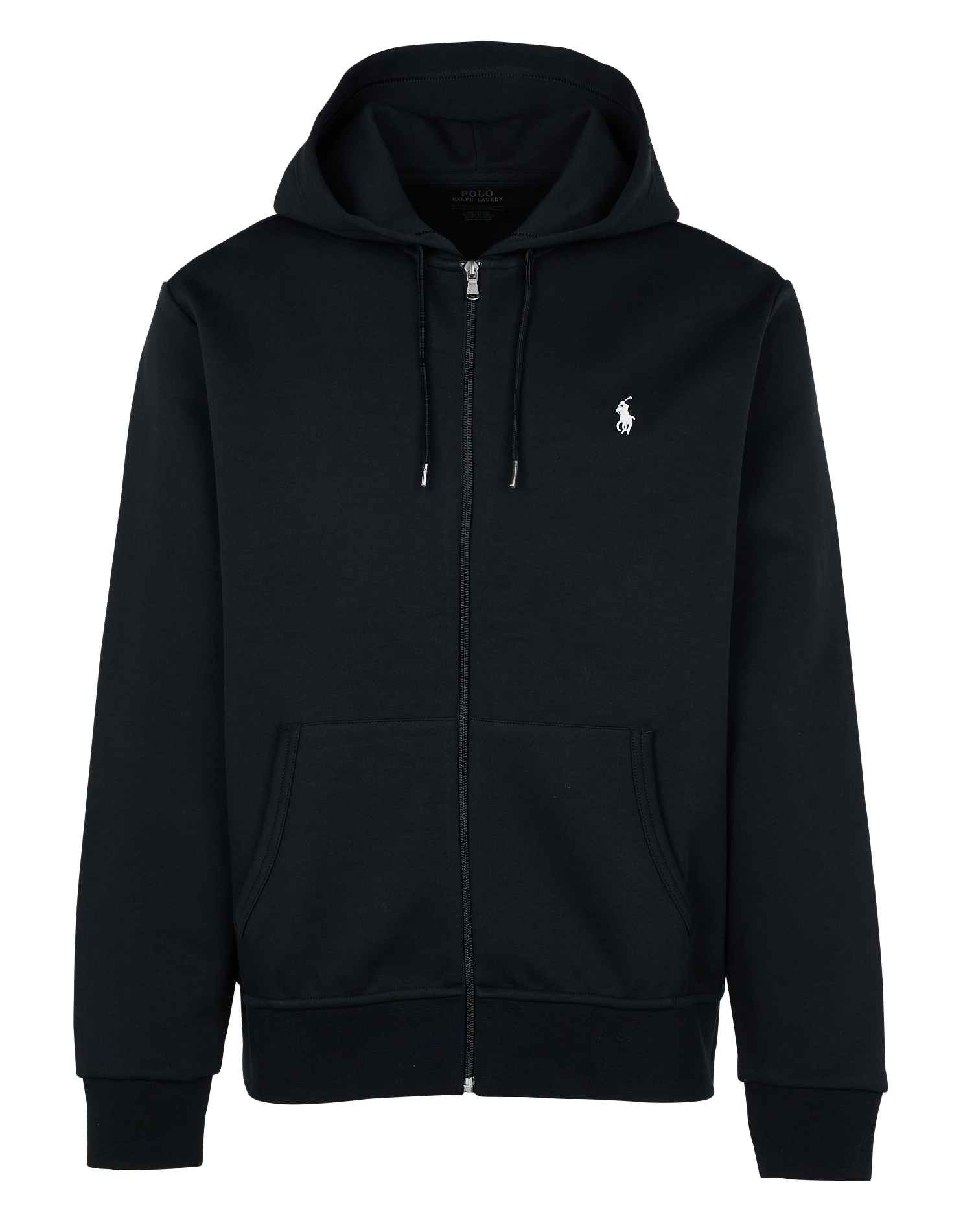 Kapuzensweatshirt aus Baumwoll-Mix  Polo black