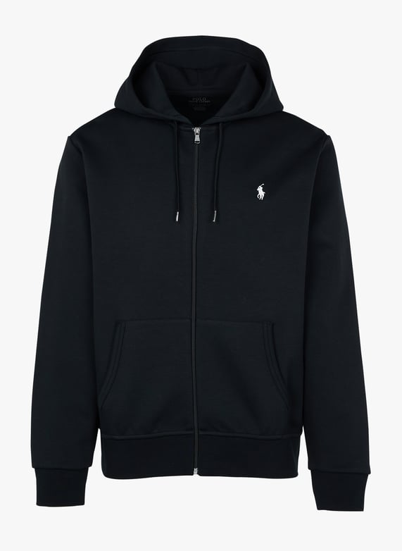 Black polo sweatshirt sale