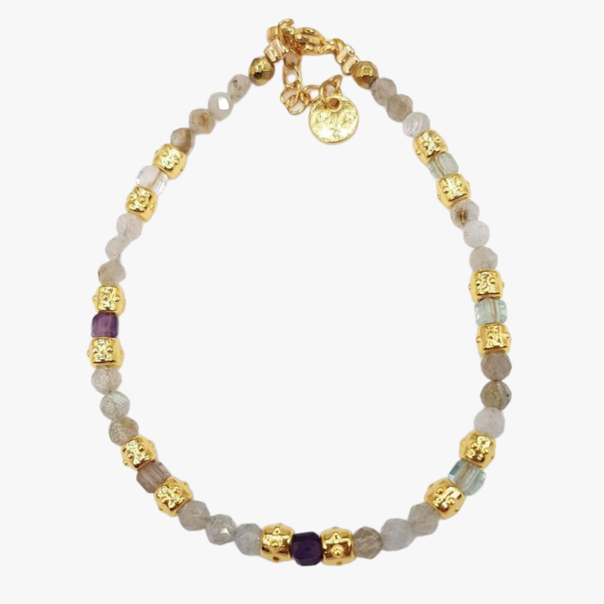 Labradorite bracelet GINANDGER Blue