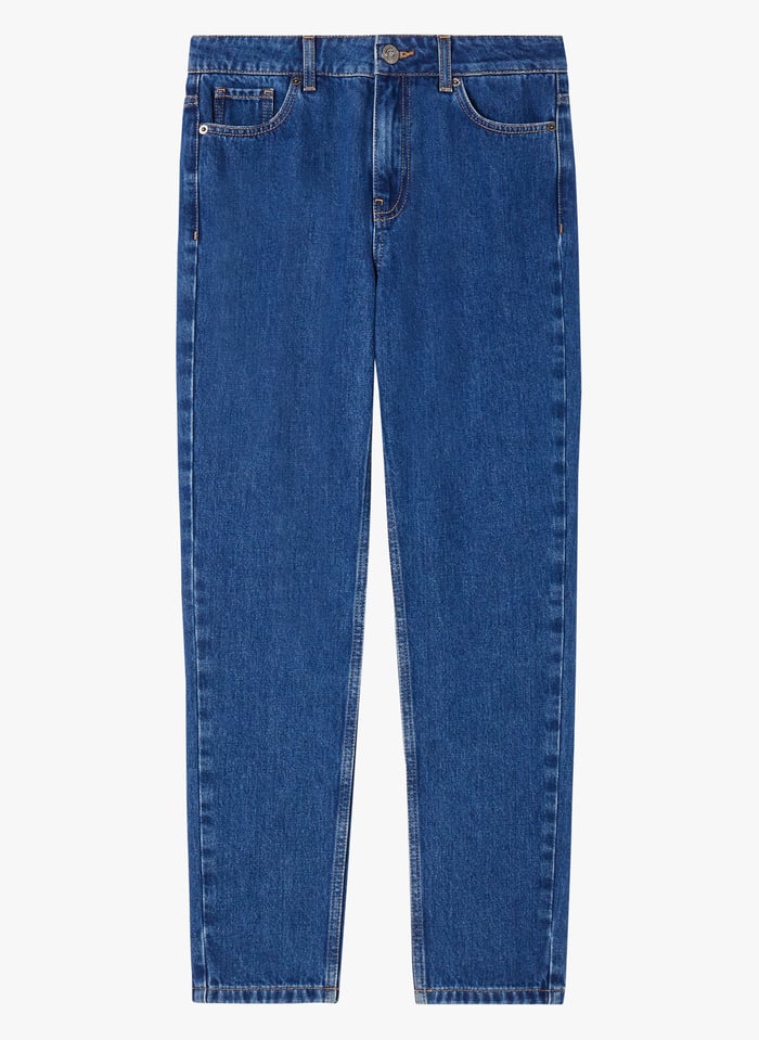 Blue Slim fit faded denim jeans