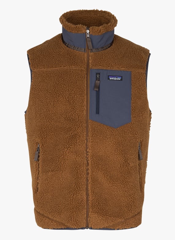 Sherpa Sleeveless Vest Shelter Brown Patagonia Men 23048 SHBN SHELTER BROWN Place des Tendances United Kingdom