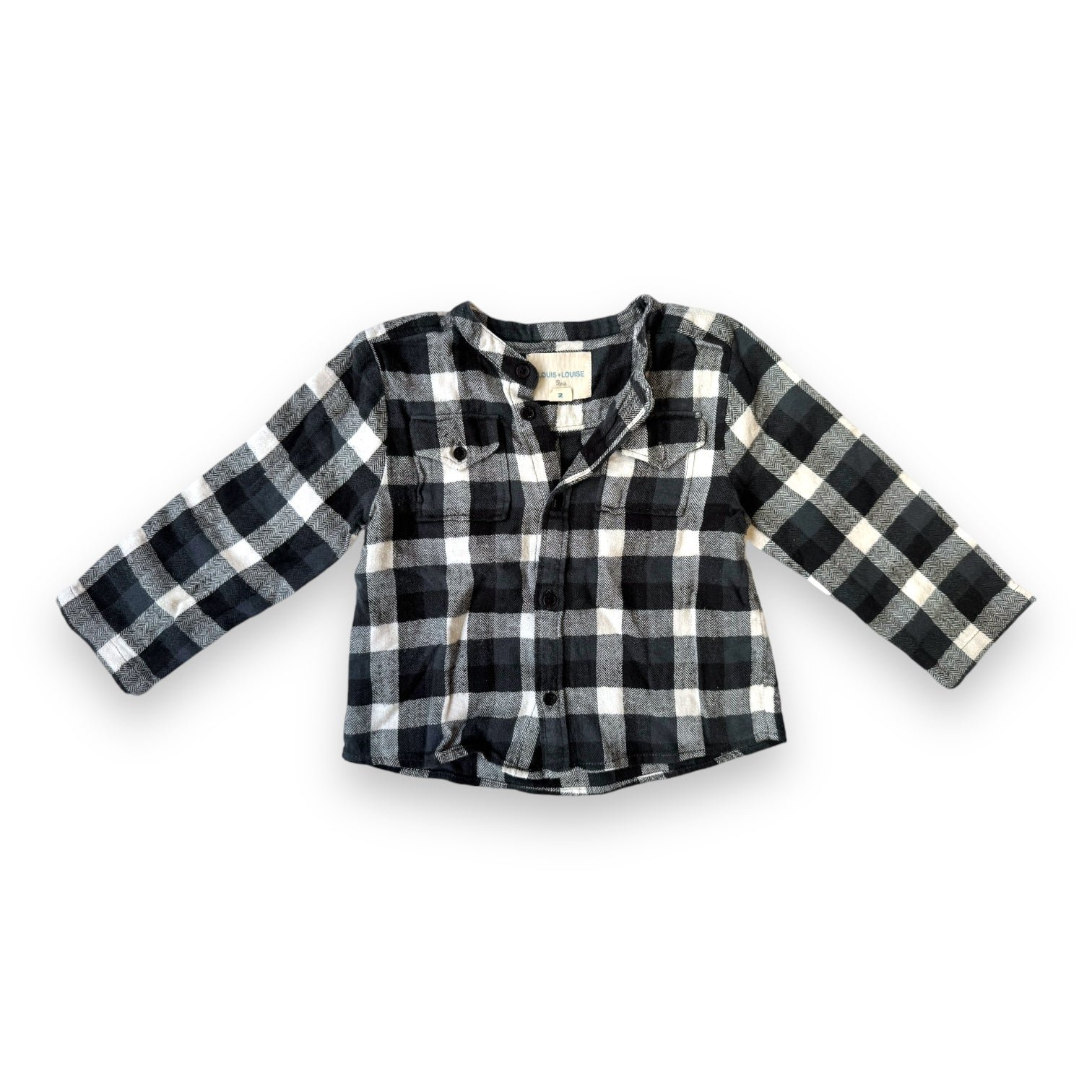 Black baby shirt - 24 months LOUIS LOUISE - Seconde Main Black