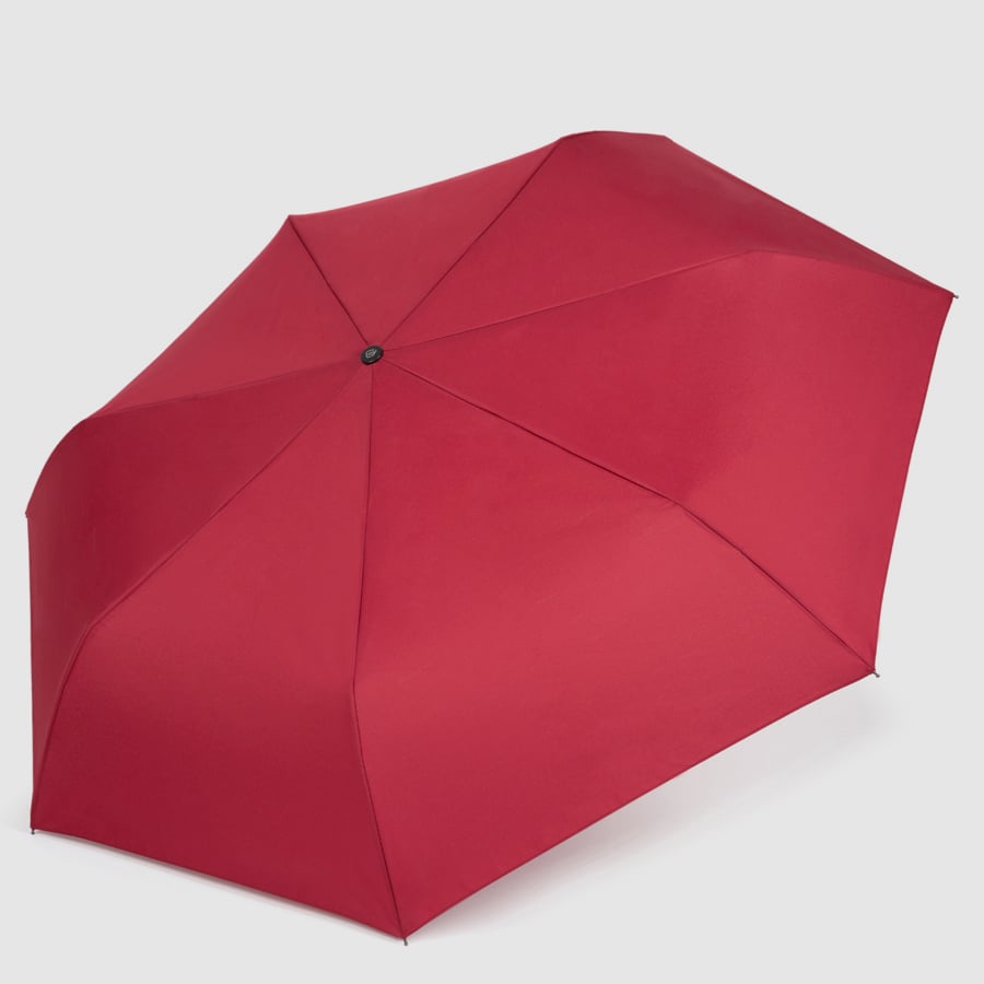 Automatic open/close windproof umbrella PIQUADRO Red