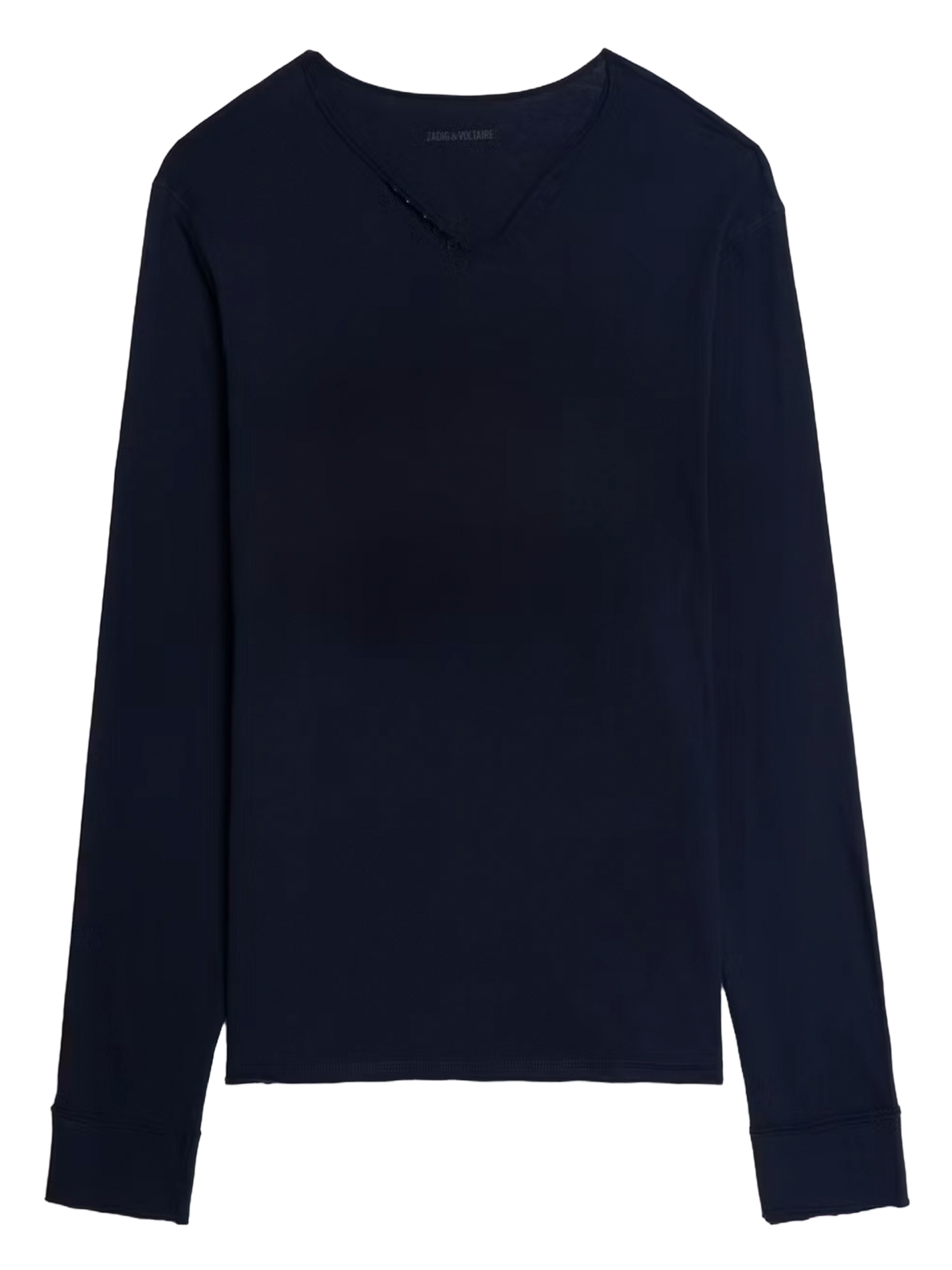 Tee-shirt droit en coton ZADIG&amp;VOLTAIRE Bleu