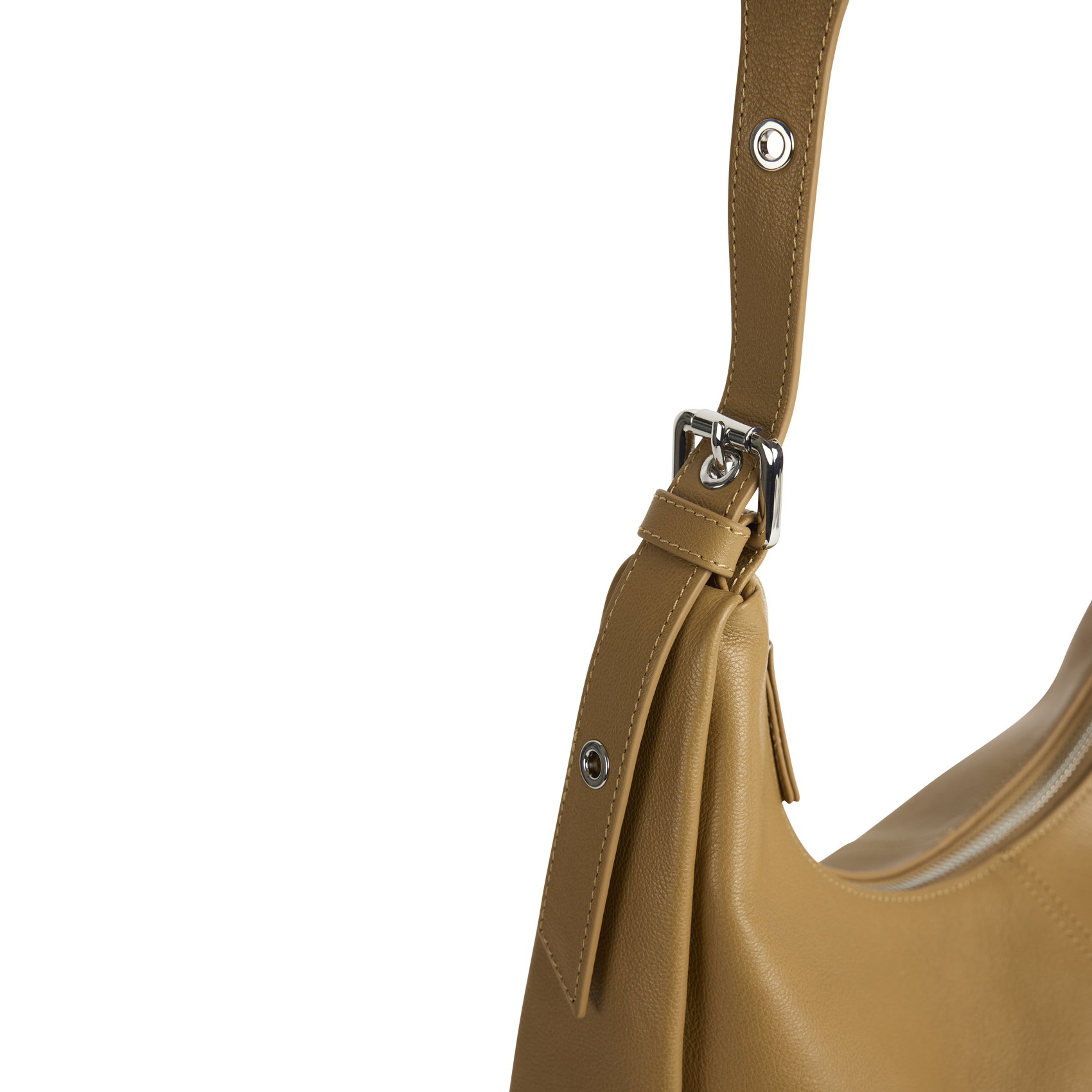 Sac porté épaule en cuir NAT & NIN Marron