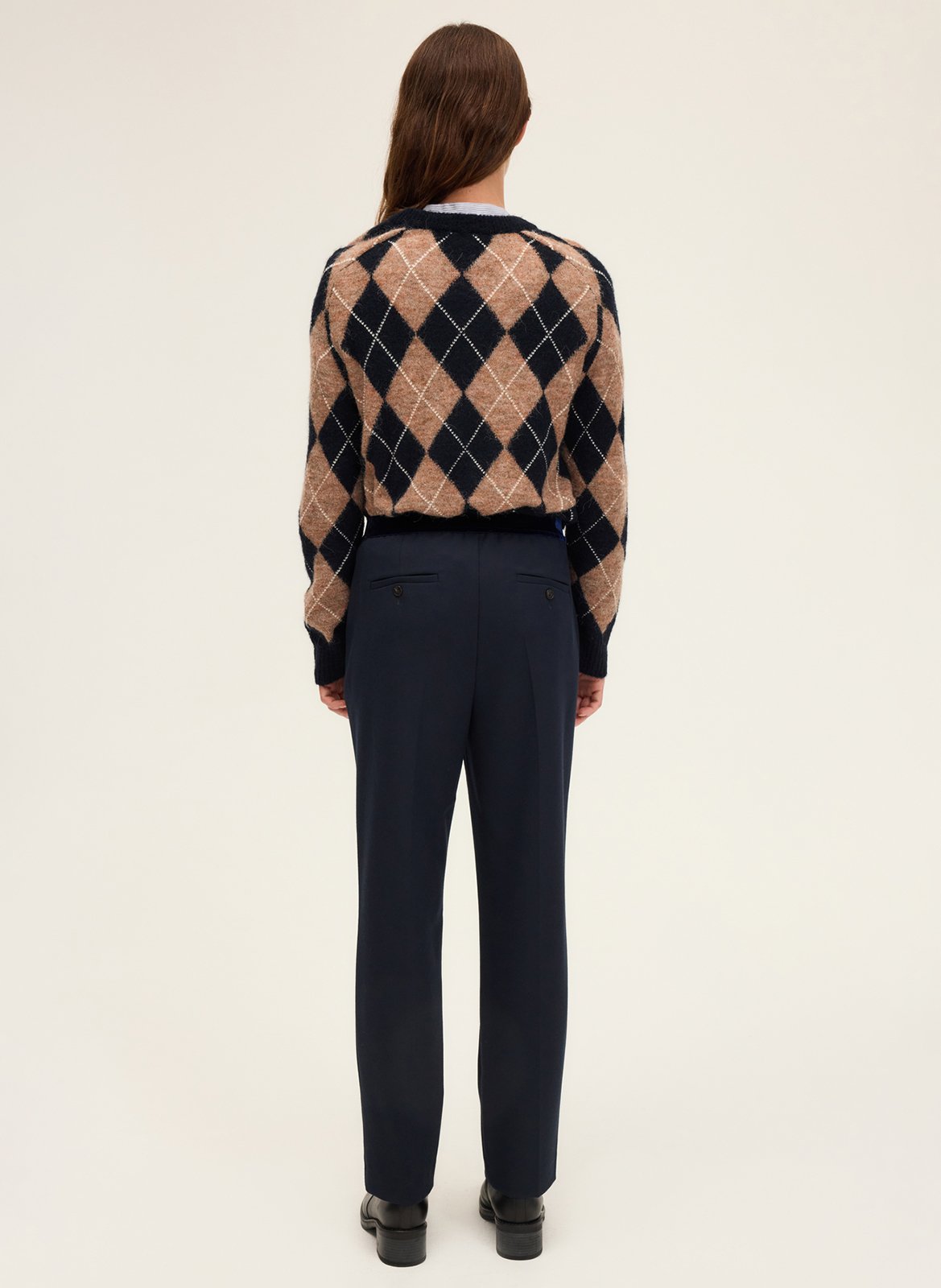 Pantalon droit PABLO Bleu