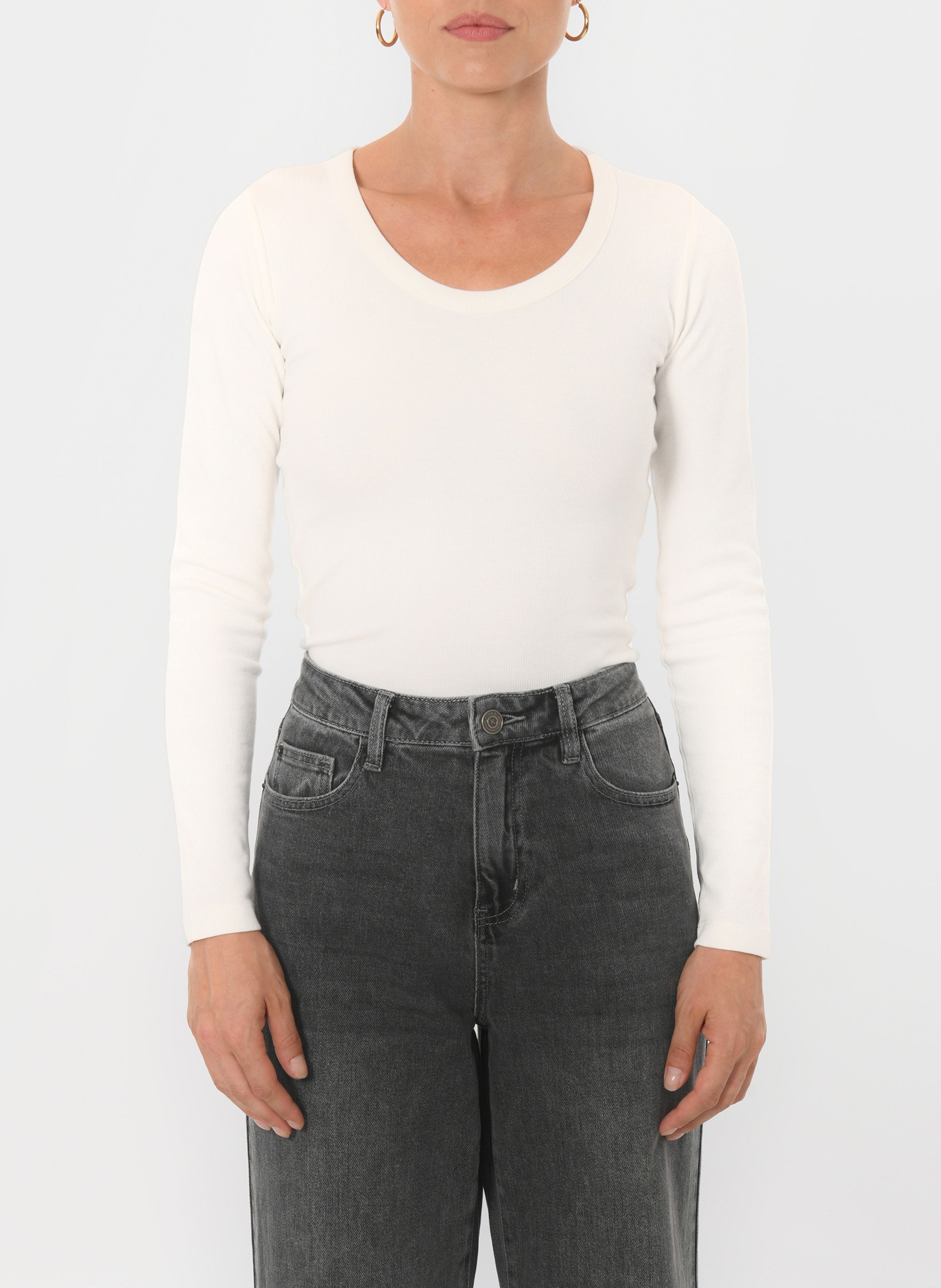 Tee-shirt droit  KOOKAI Blanc