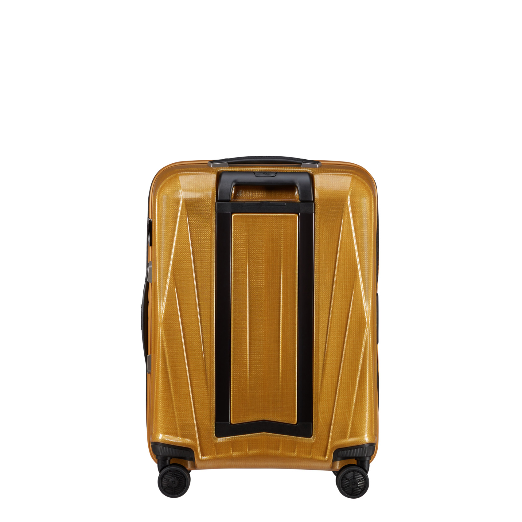 Major-lite 4-wheel carry-on suitcase size S Yellow