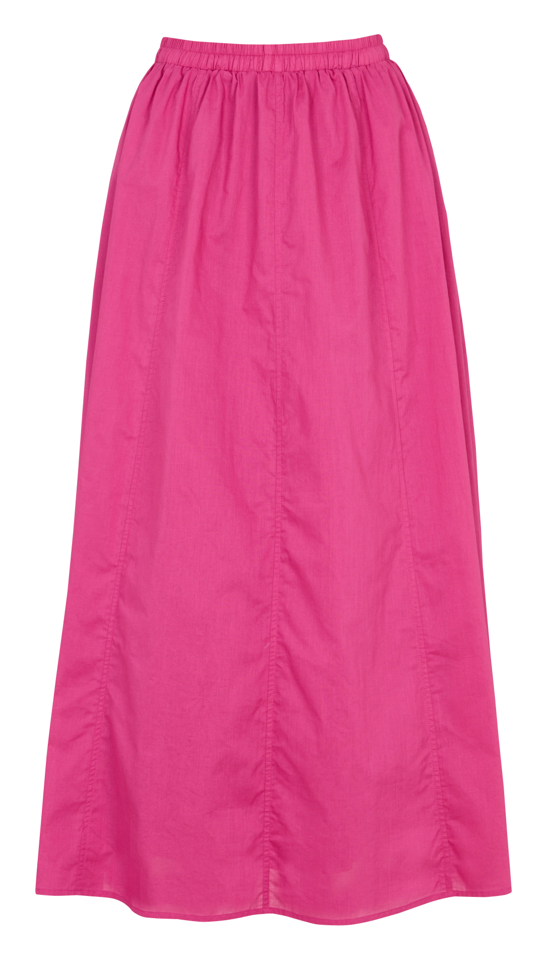 Flared cotton midi skirt JC SOPHIE Pink