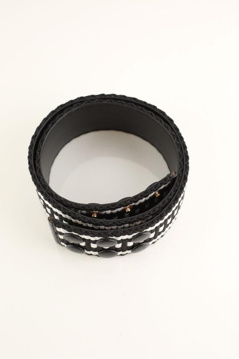 - Buckle closure. - Width: 3 cm.  PAULE KA - Seconde main Black