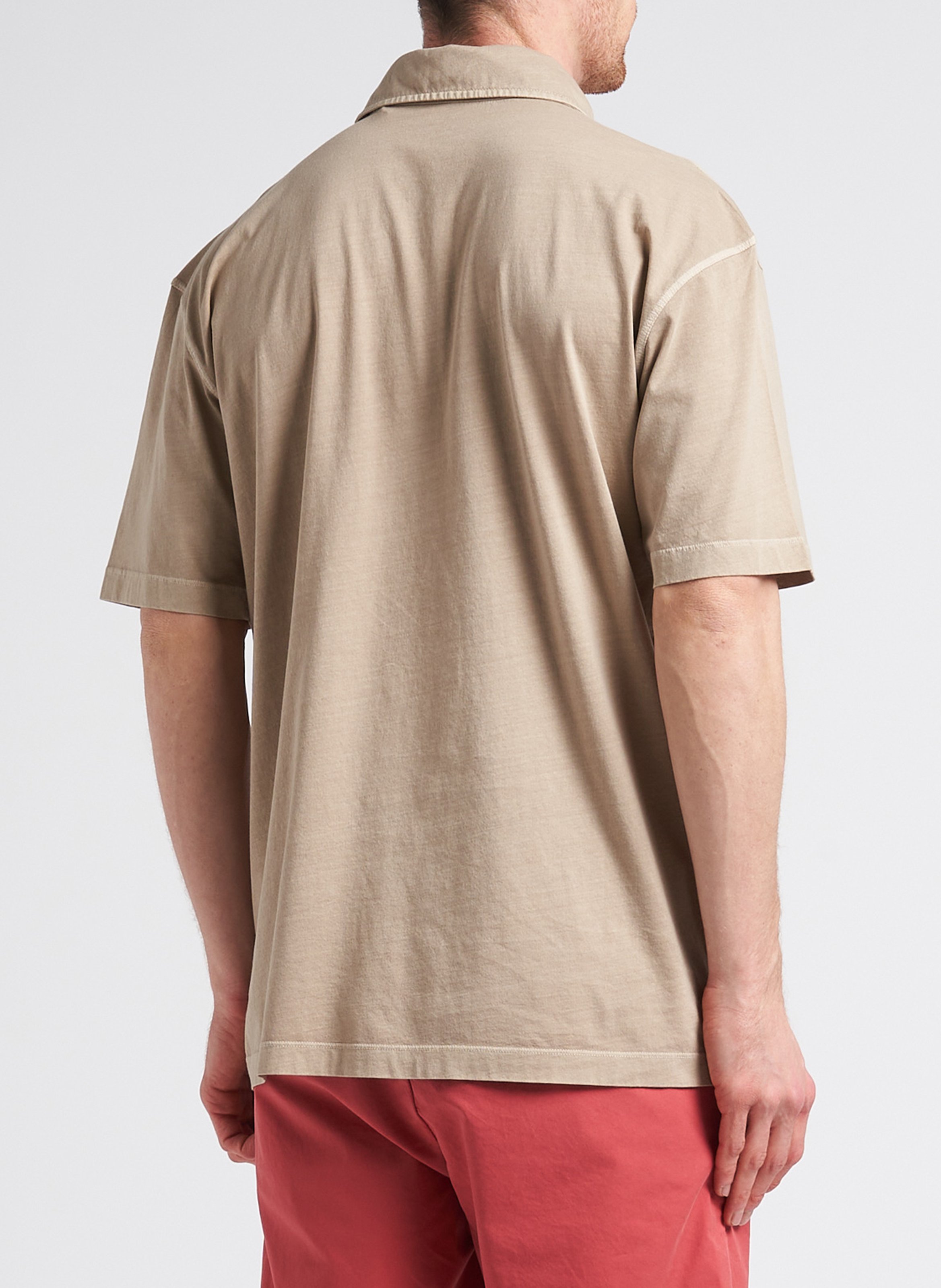 Polo regular-fit en jersey délavé  GANT Gris