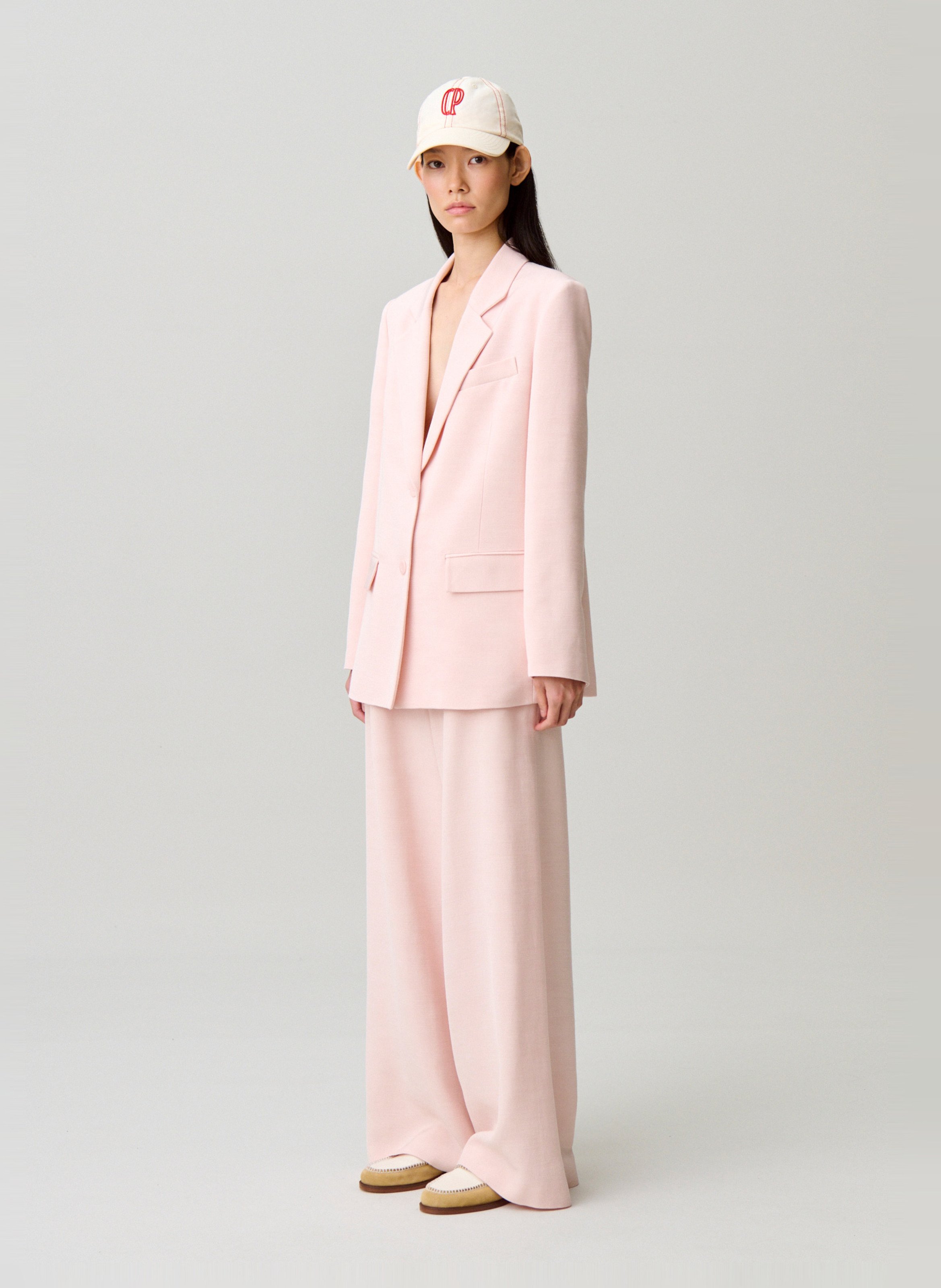 Straight suit jacket CLAUDIE PIERLOT Pink