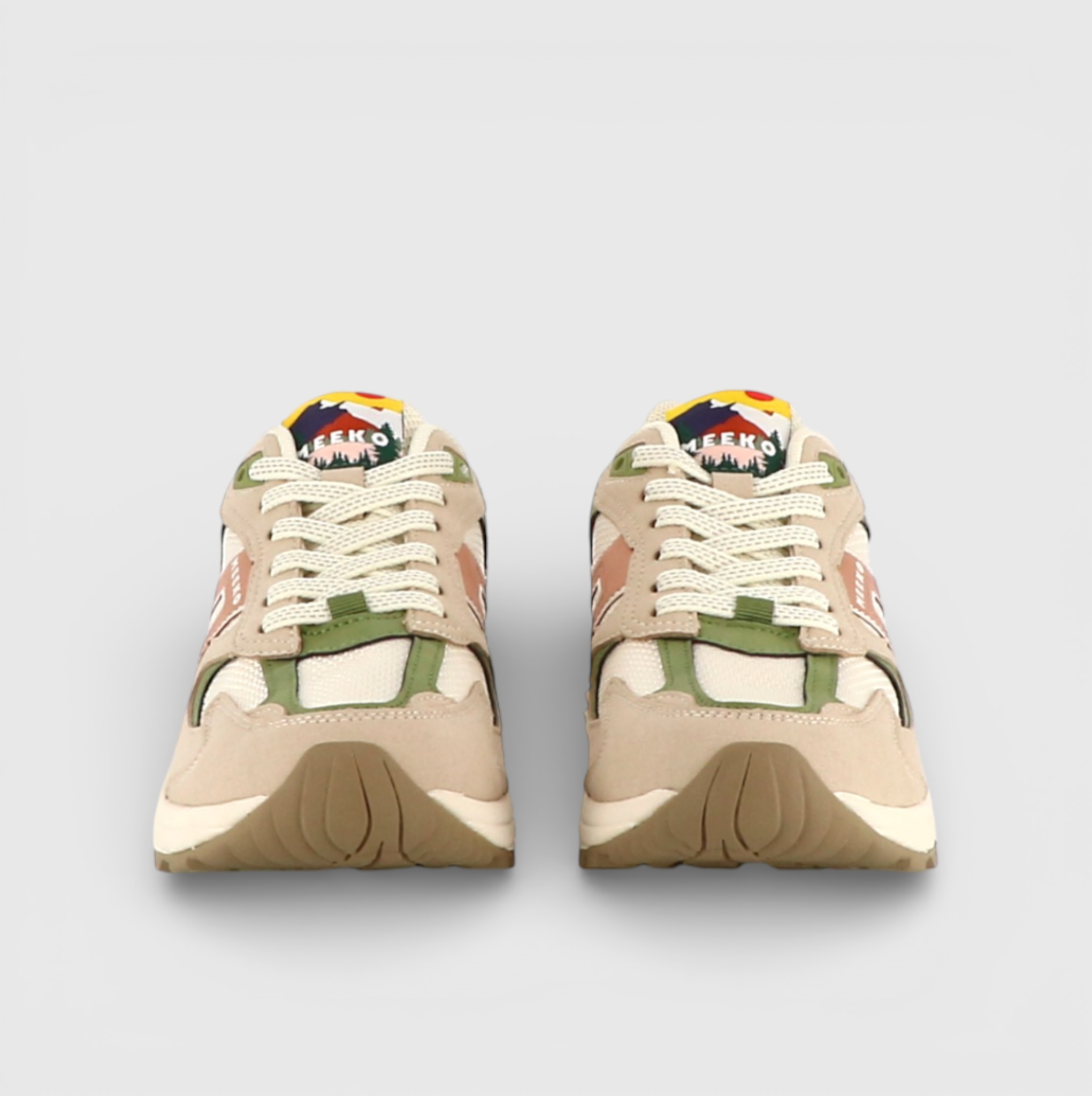 Baskets techniques et durables MEEKO Vert