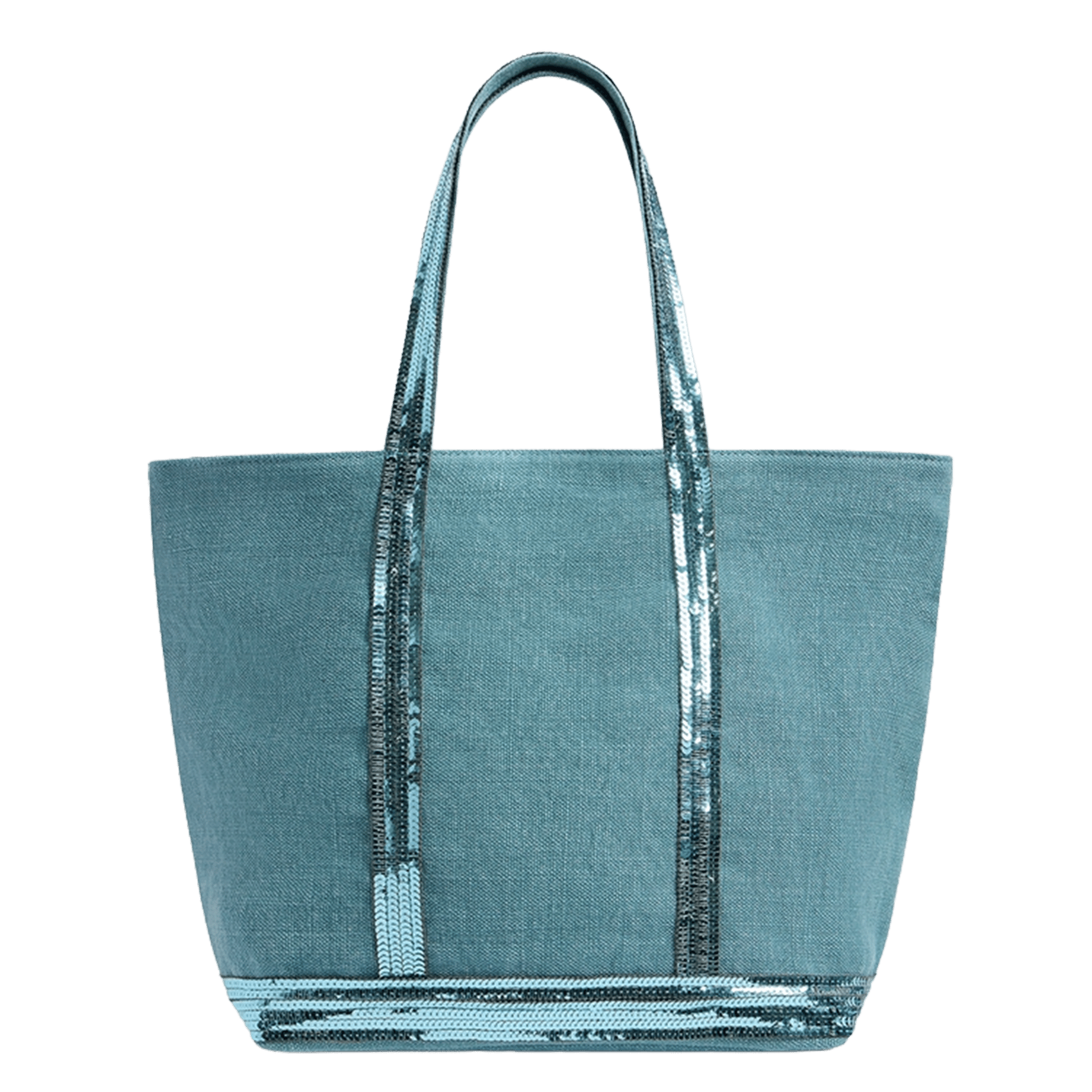 Cabas en lin VANESSA BRUNO Bleu