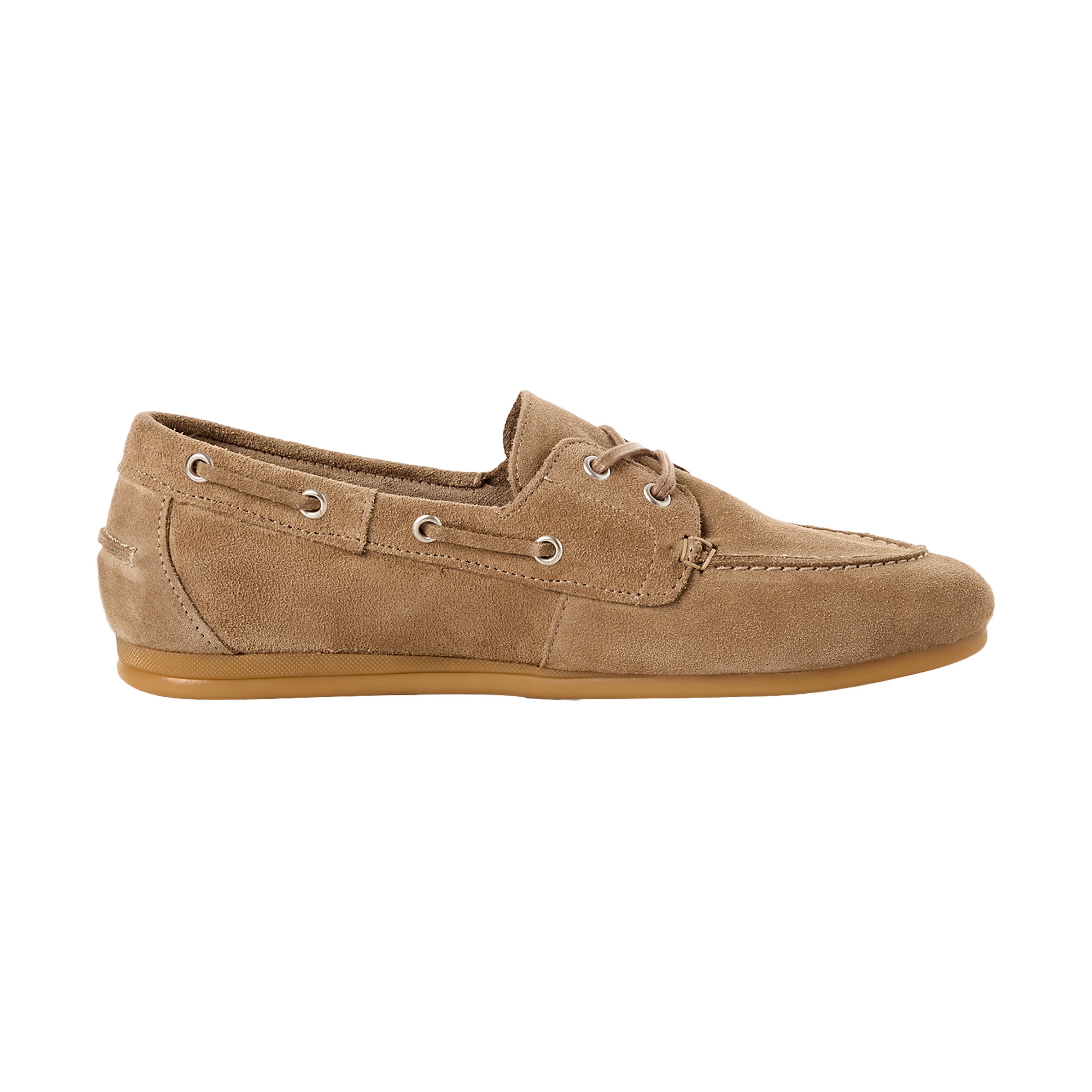 Leather moccasins TAMARIS Brown