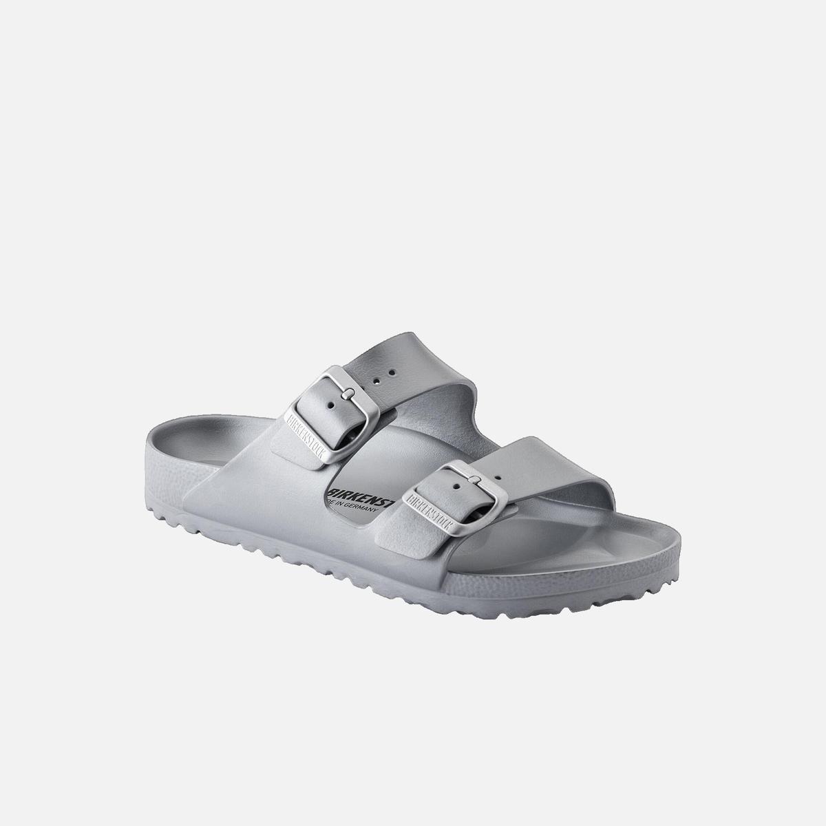 Sandales plates BIRKENSTOCK Argent