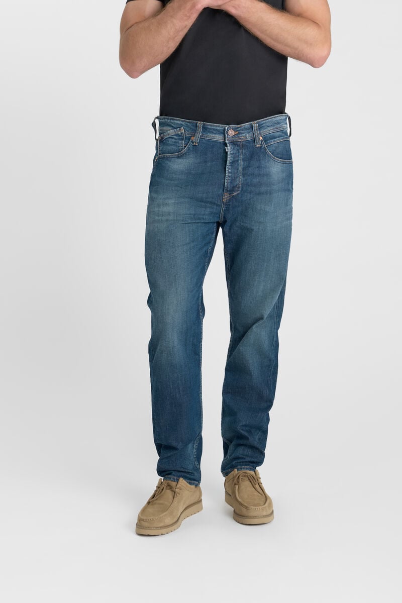 Loose jeans, wide, length 34 LE TEMPS DES CERISES Blue