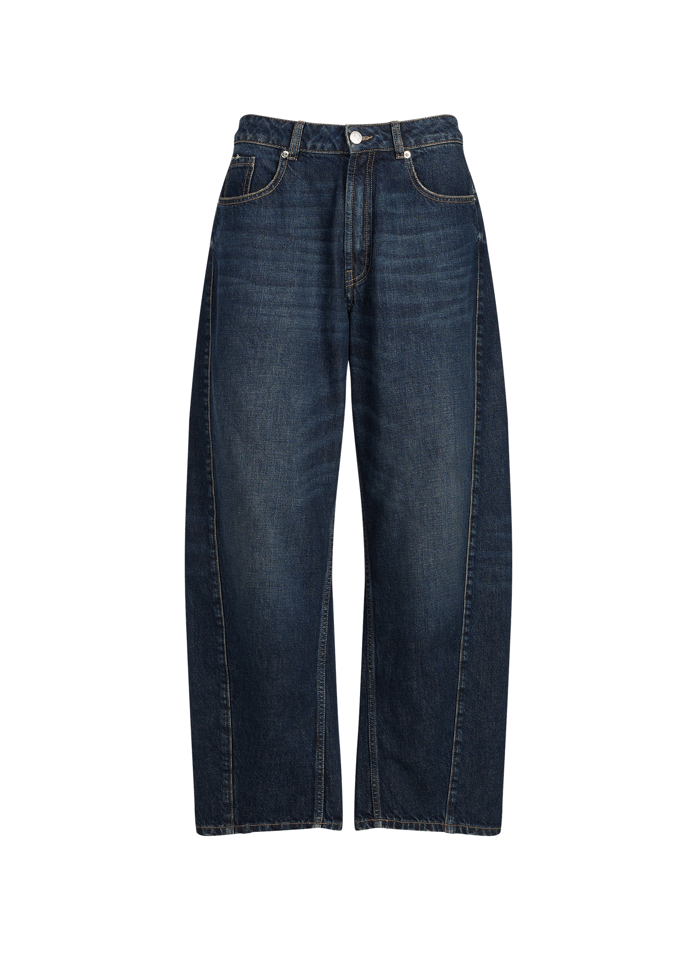 Wide-leg cotton jeans SAISON 1865 Blue