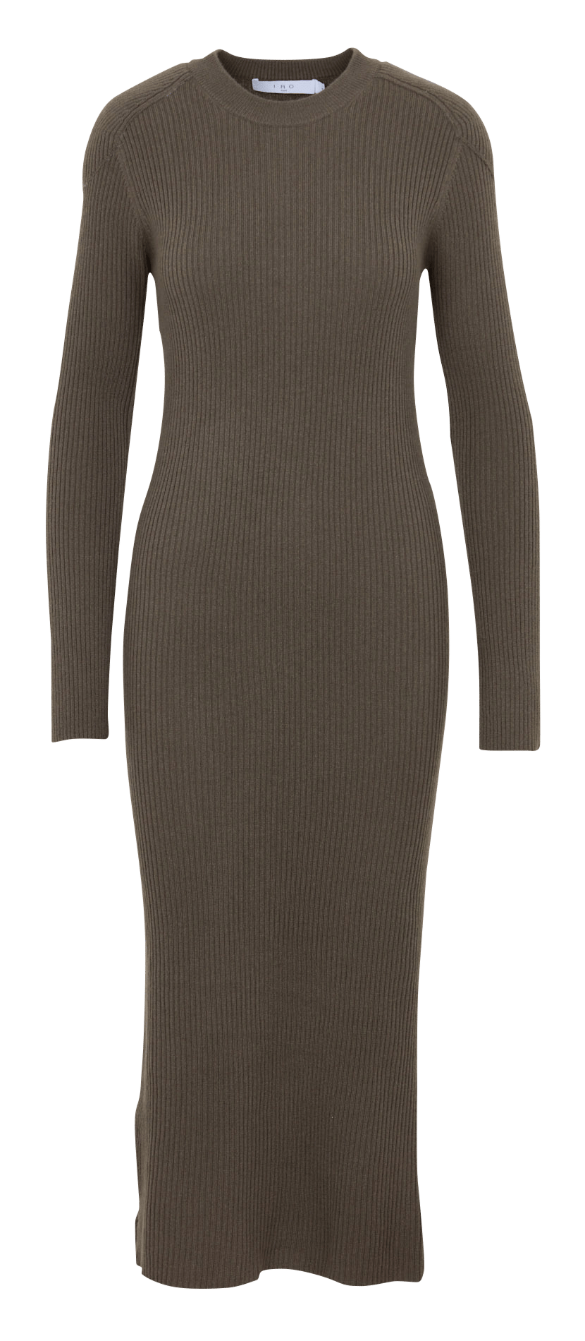 Langes Kaschmirkleid IRO Khaki