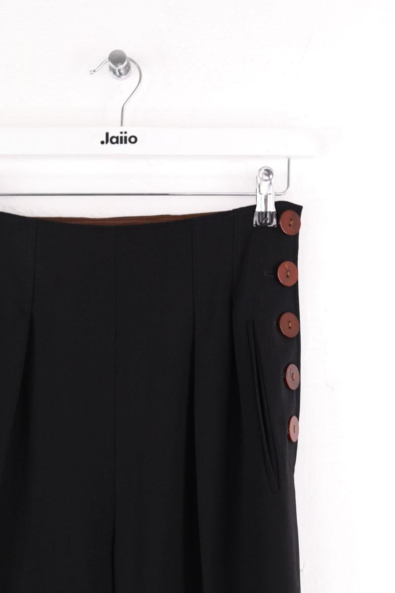 Straight-leg pants JEAN PAUL GAULTIER - SECONDE MAIN Black