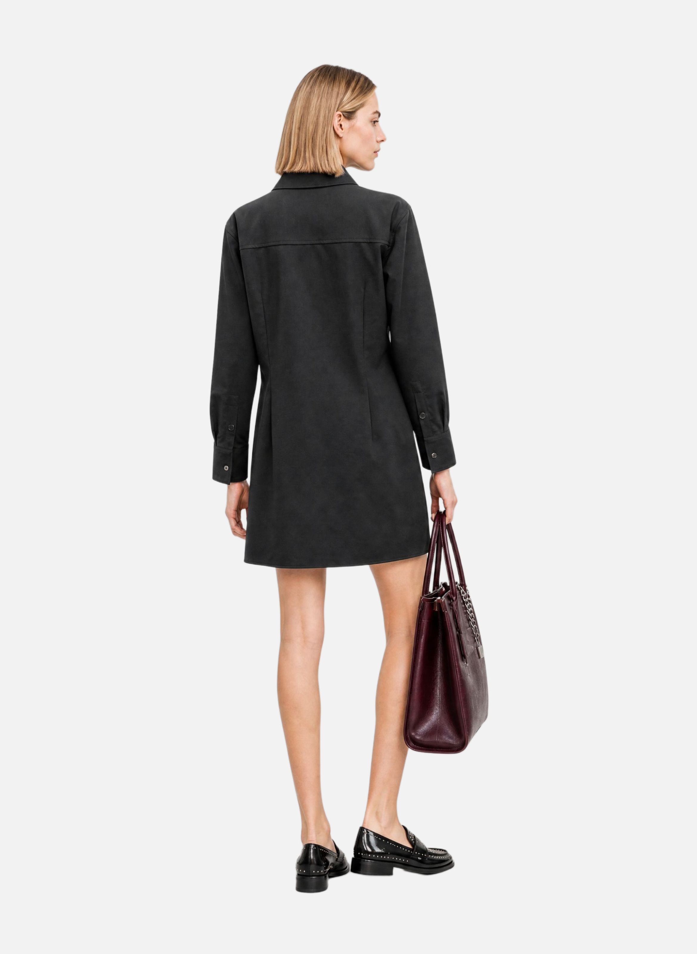Short wool-blend dress THE KOOPLES Black