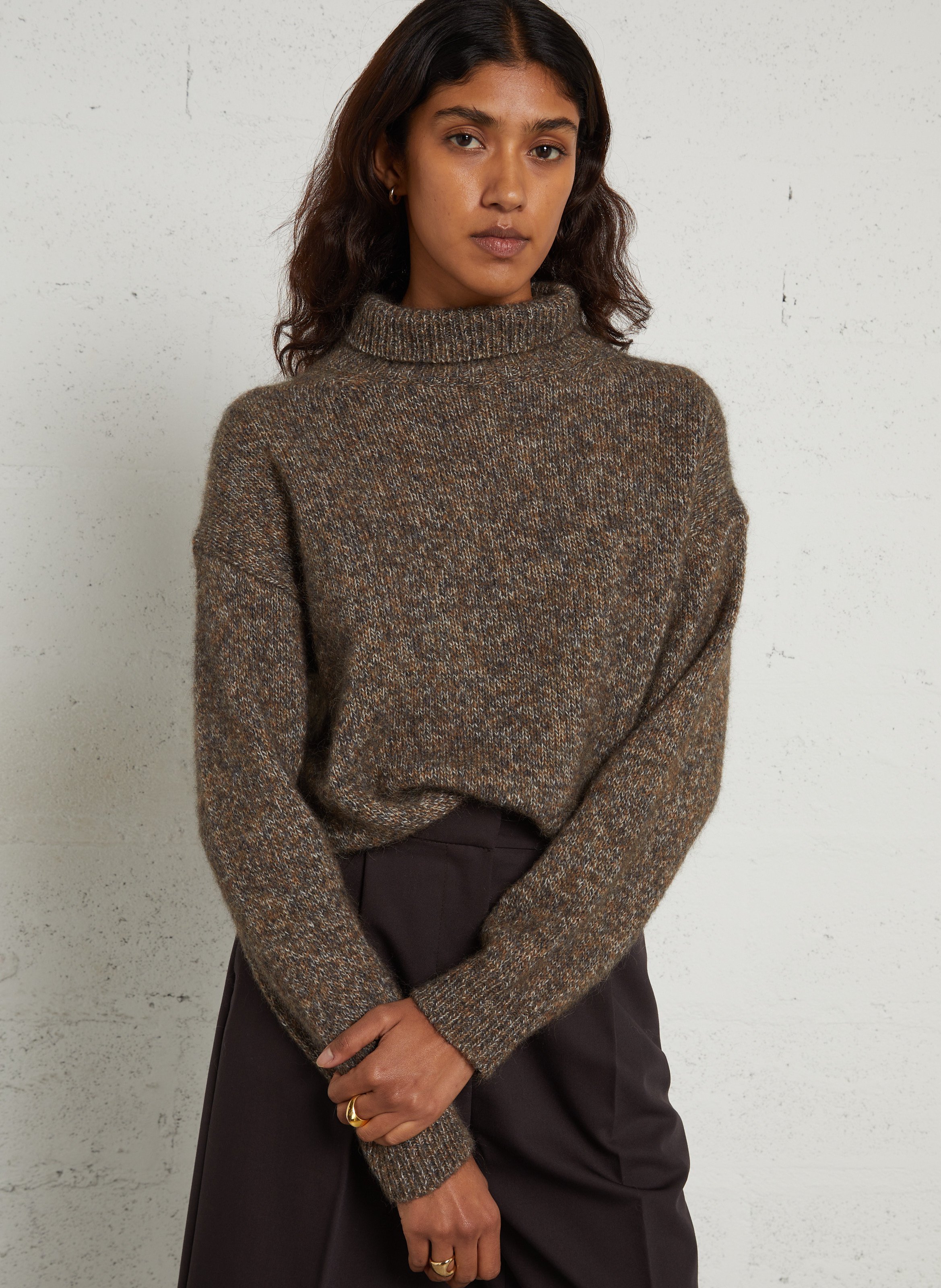 Pull col roulé  MAISON 123