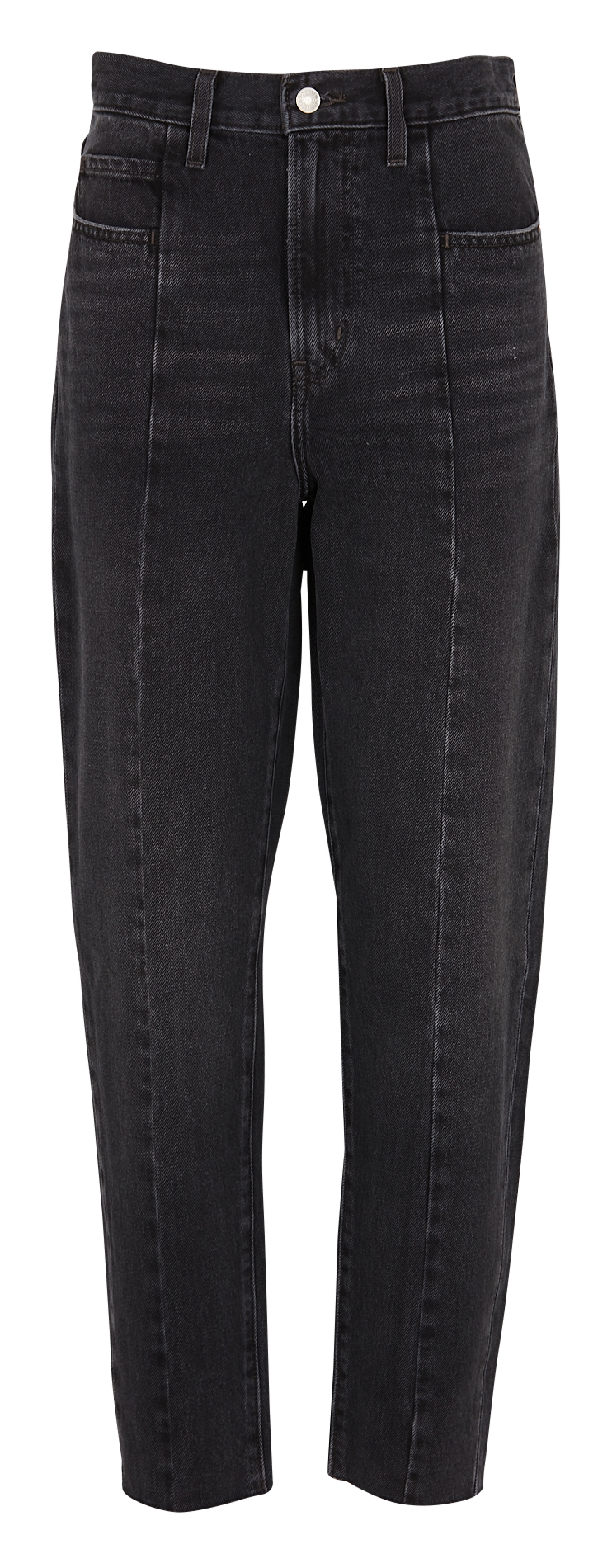 Jean mom taille haute en coton LEVI'S Noir