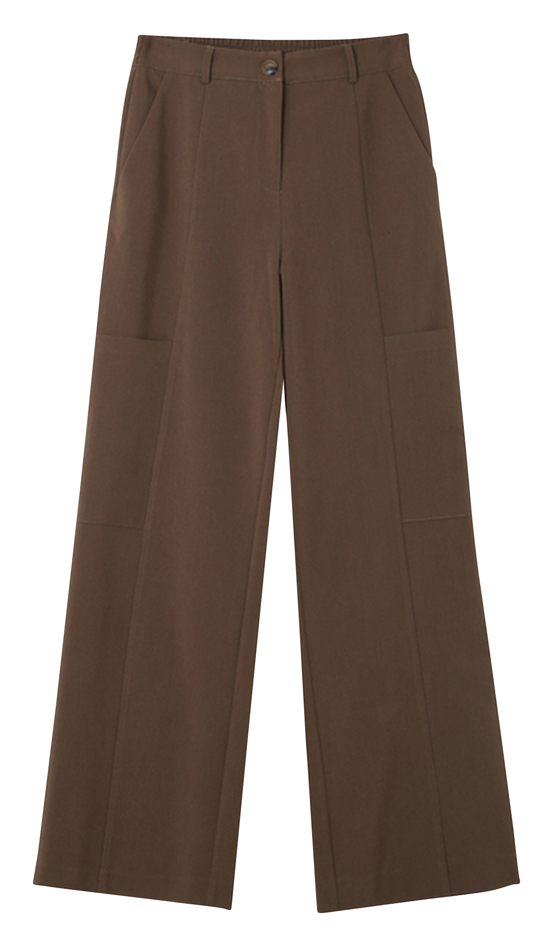 Wide trousers GRACE ET MILA Brown
