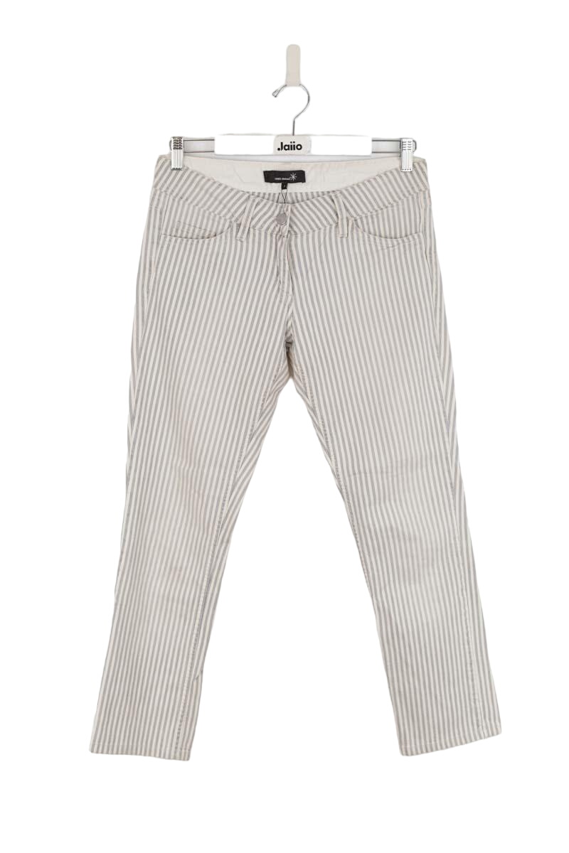 Slim cotton trousers ISABEL MARANT - Seconde Main White