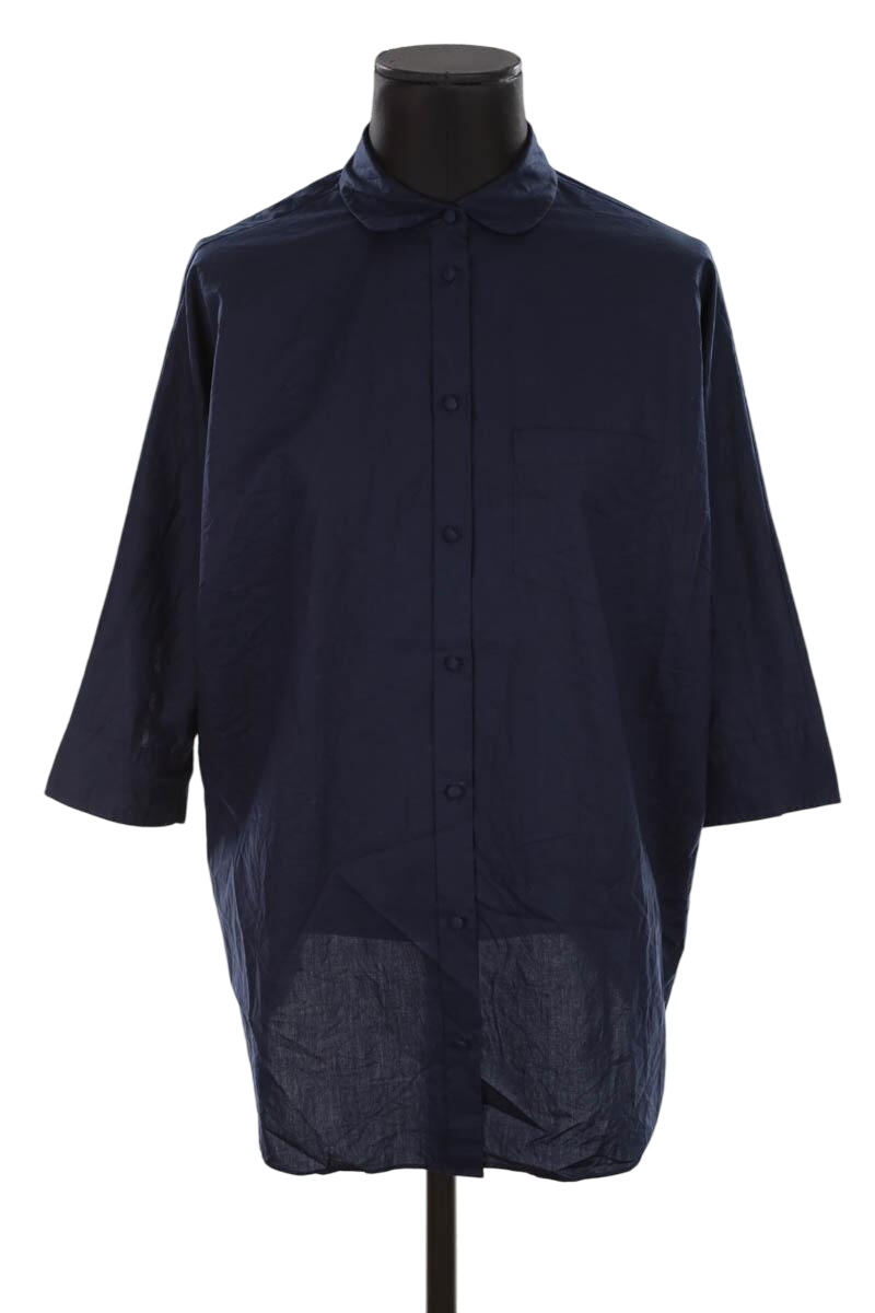Cotton shirt ACNE STUDIOS - Seconde Main Blue