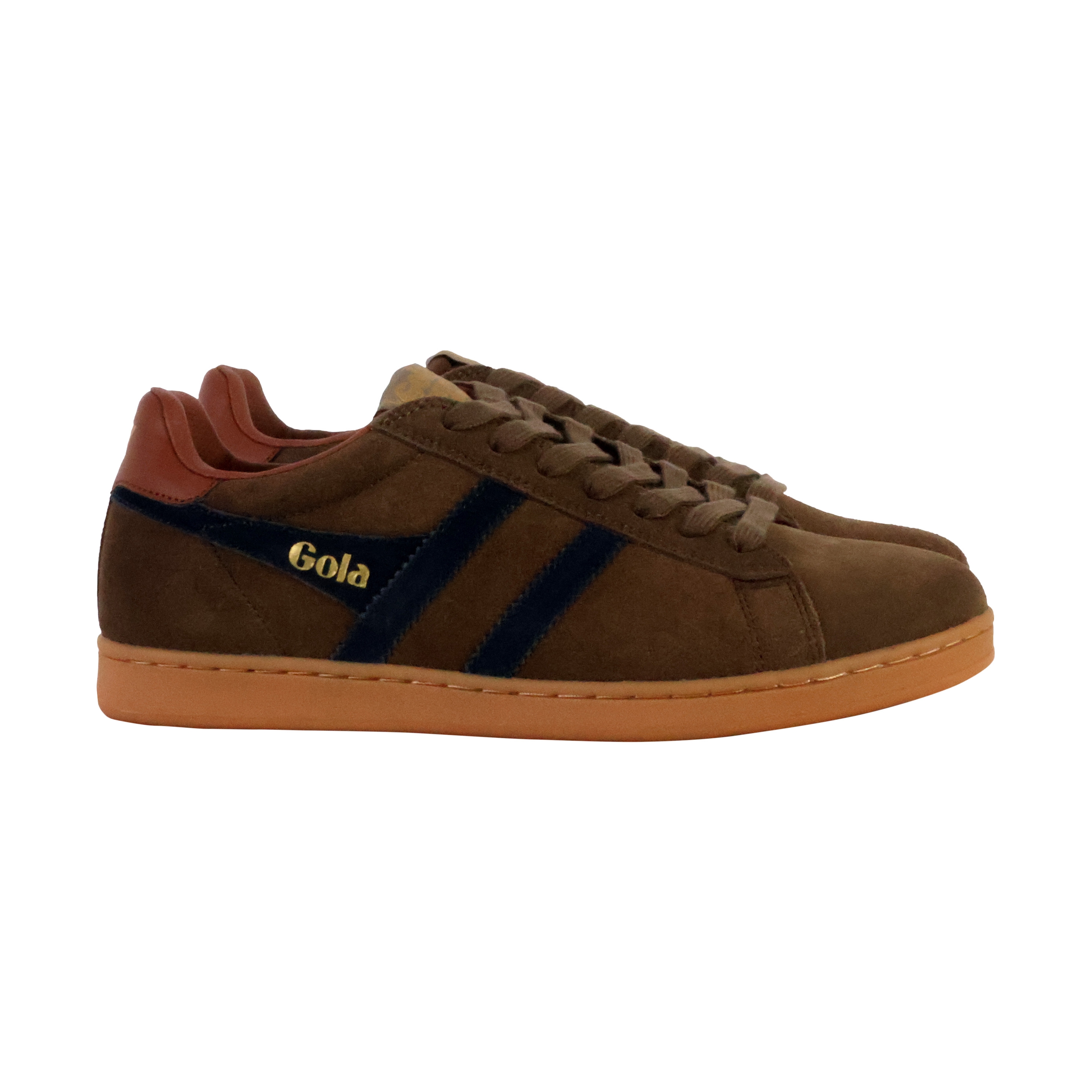Leather sneakers equipe ii suede GOLA Brown