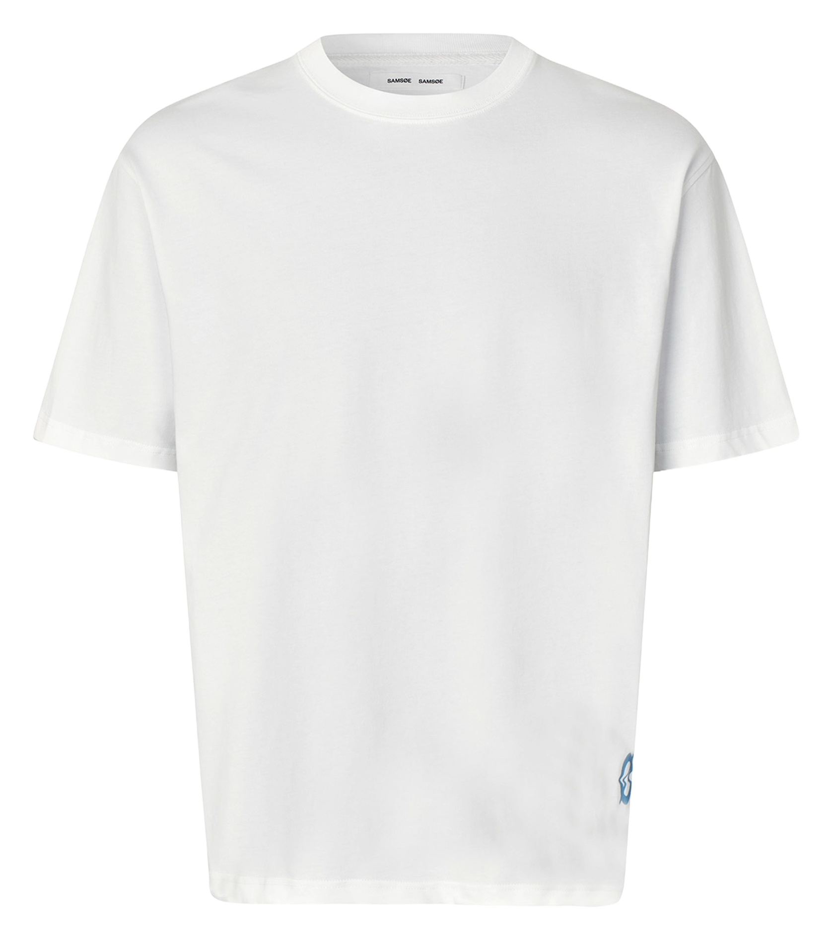 Tee-shirt droit en coton bio  SAMSOE SAMSOE Multicolore