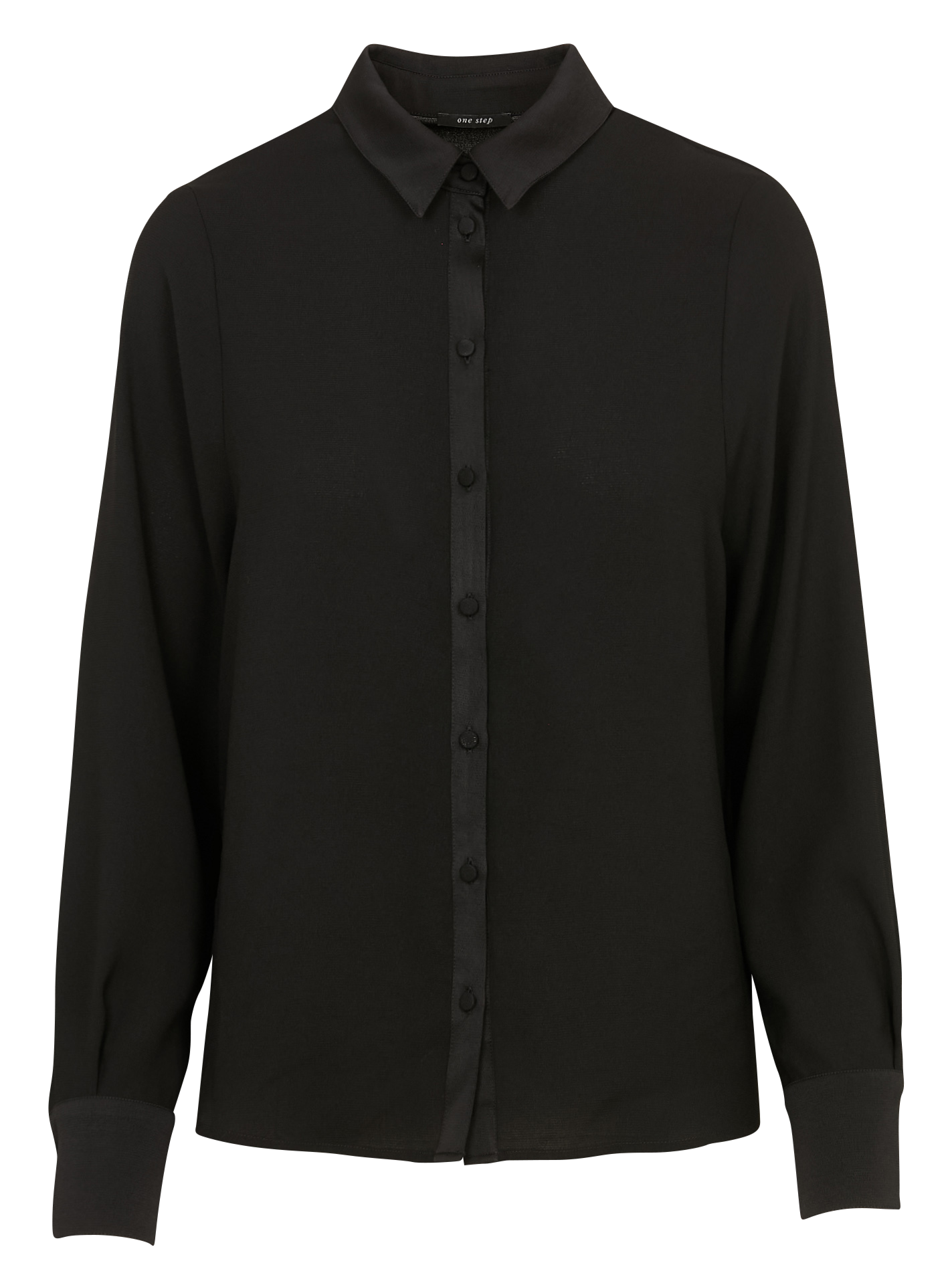 Rechte blouse ONE STEP Zwart