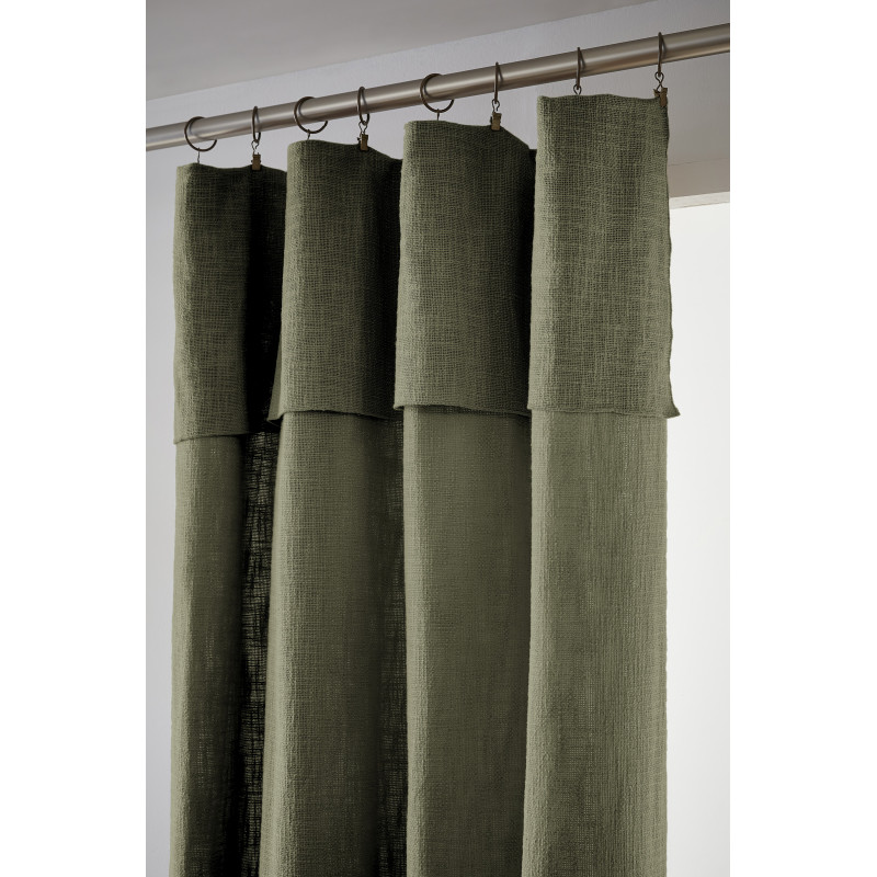 Blackout and Thermal Curtains L'EFFET PAPILLON Grey