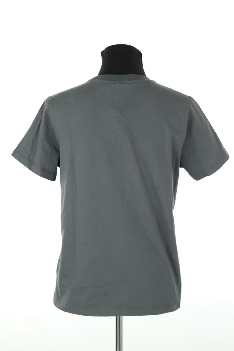 Cotton T-shirt GANNI - Seconde Main Khaki