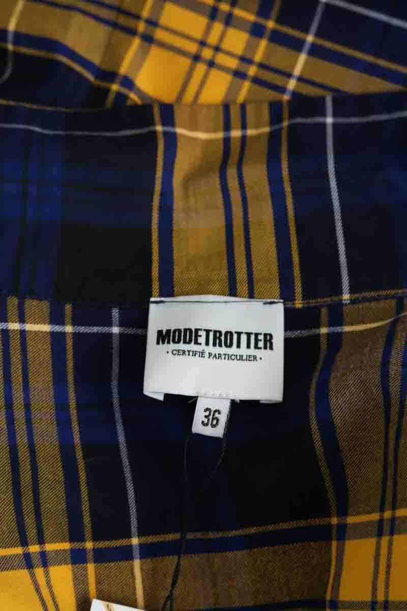 Cotton shirt MODETROTTER - Seconde Main Blue