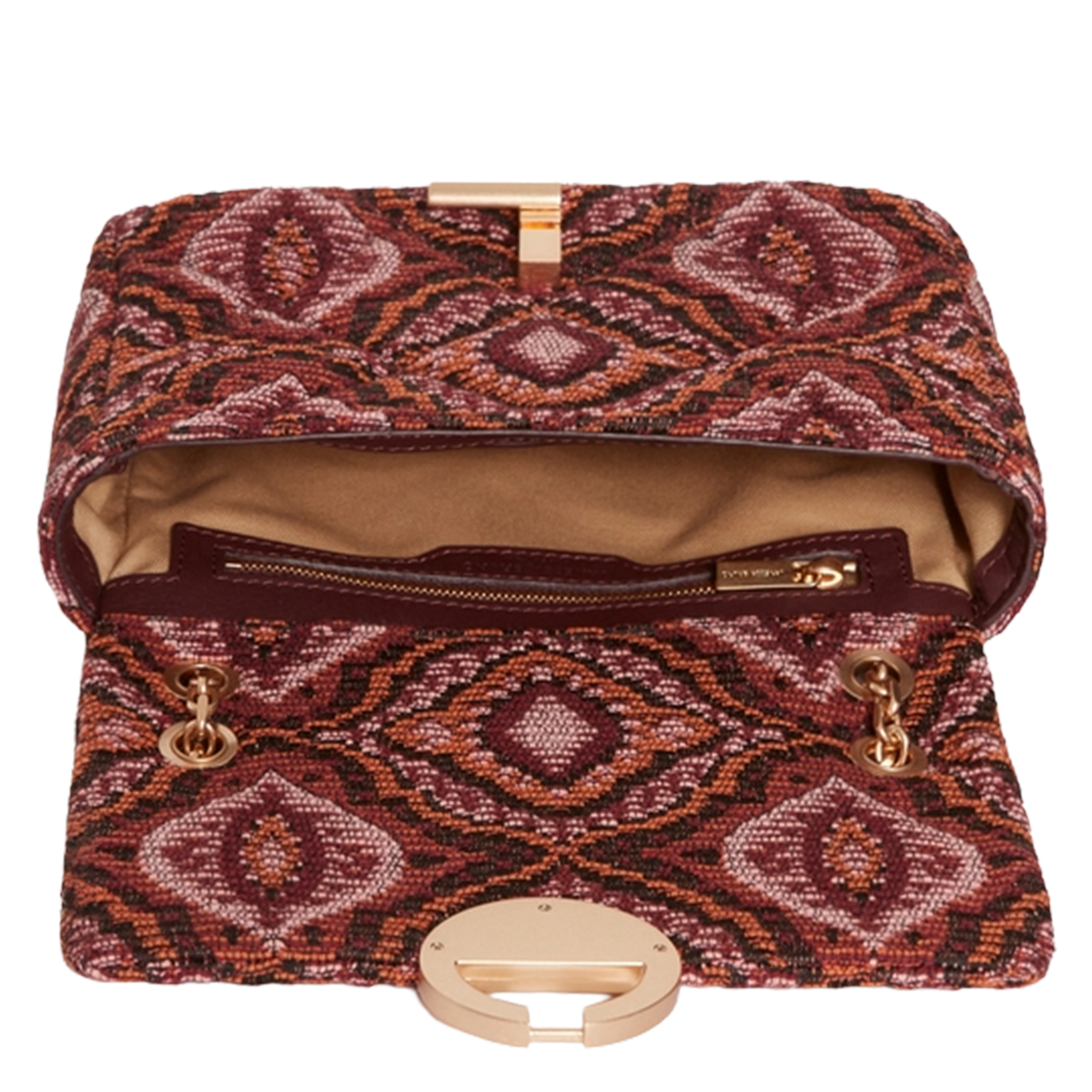 Sac bandoulière imprimée VANESSA BRUNO Multicolore
