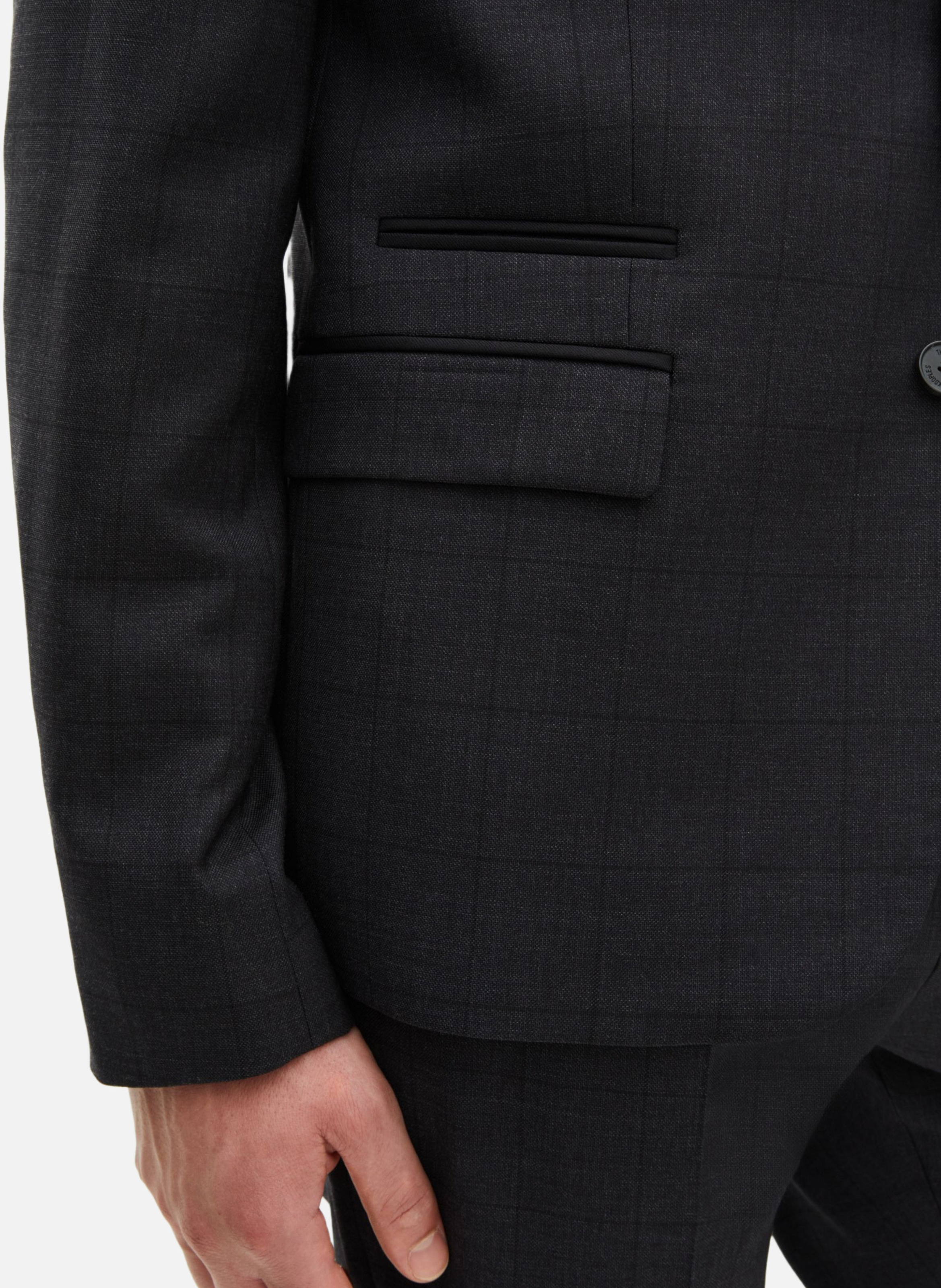 Checked blazer THE KOOPLES Black