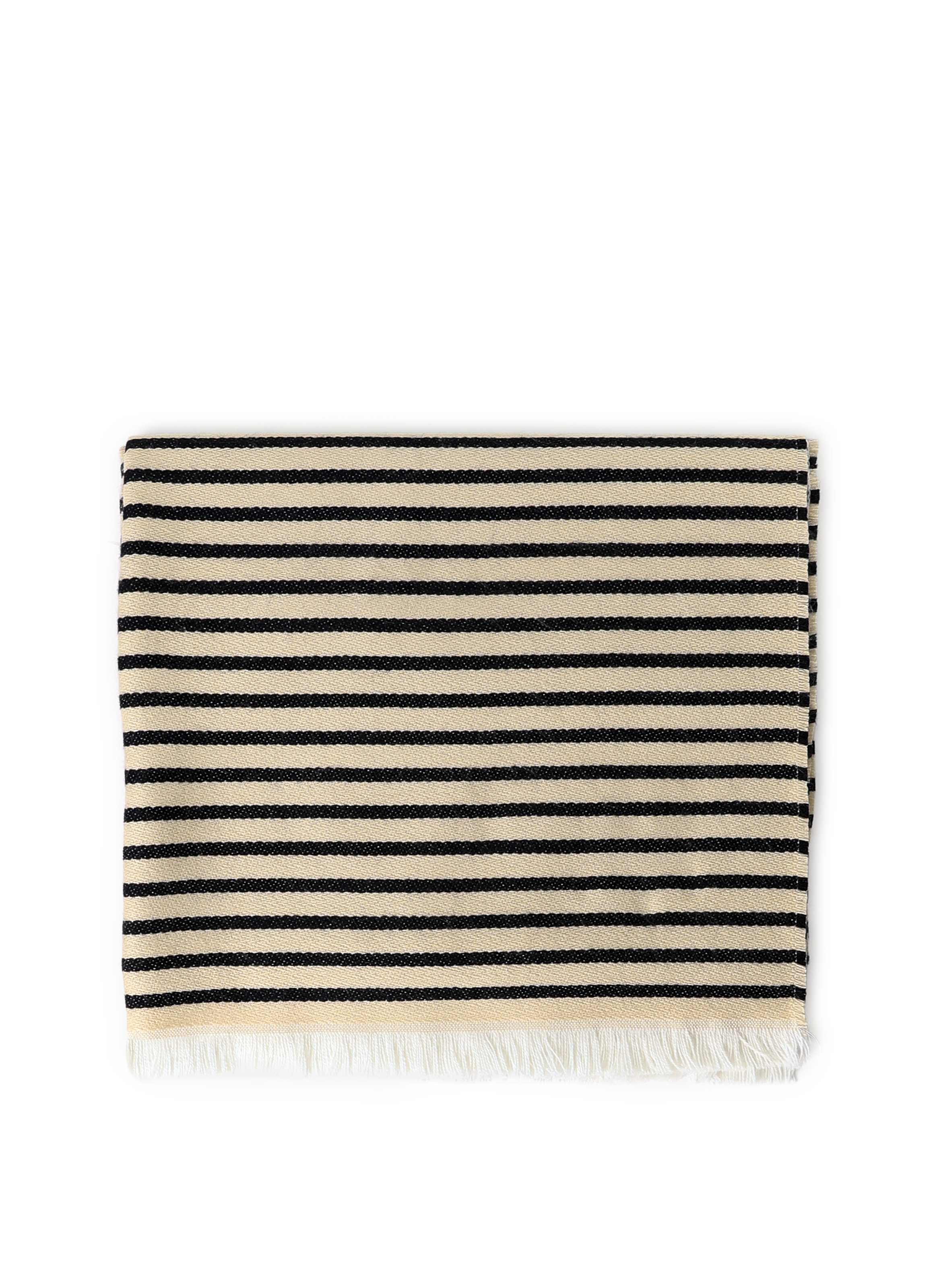 Striped scarf AU PRINTEMPS PARIS Beige