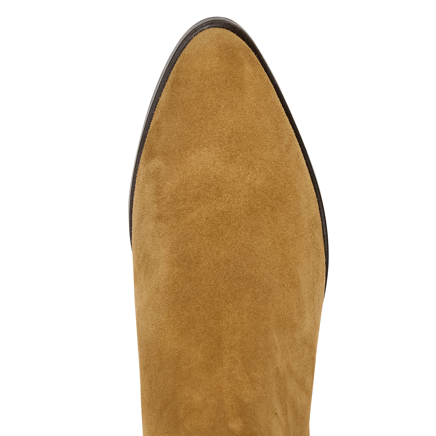 Bottines en cuir velours RIVECOUR Kaki